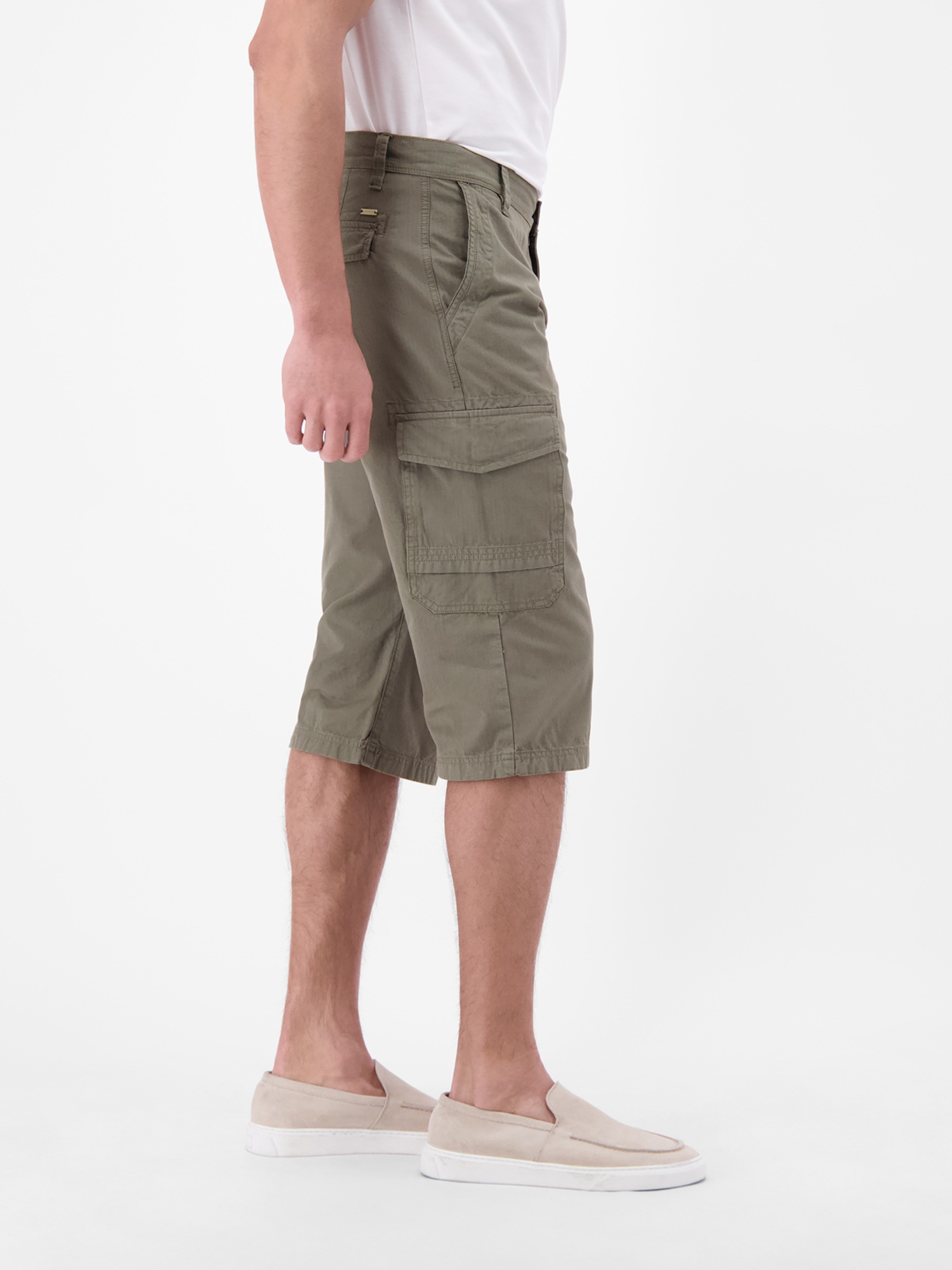 LERROS Cargoshorts »Bermuda mit Cargotaschen, lang geschnitten«