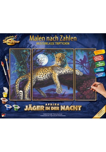 Schipper Malen nach Zahlen »Meisterklasse Triptychon - Jäger in der Nacht«, Made in... kaufen