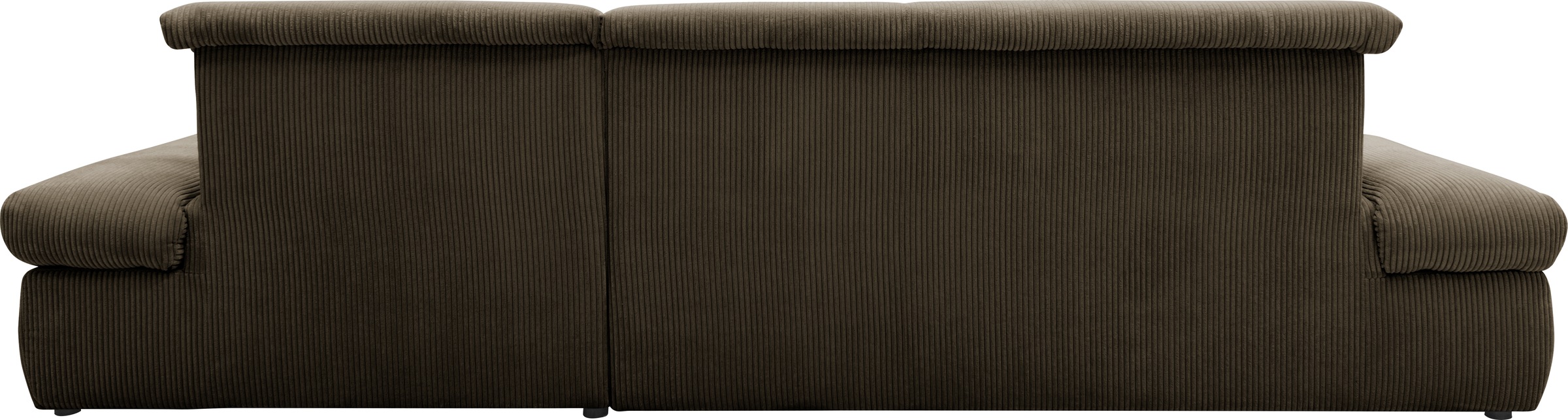 DOMO collection Ecksofa »Moric, L-Form, XXL-Sofa - Breite 300cm«, wahlweise mit Bettfunktion und Armteilverstellung, Cord