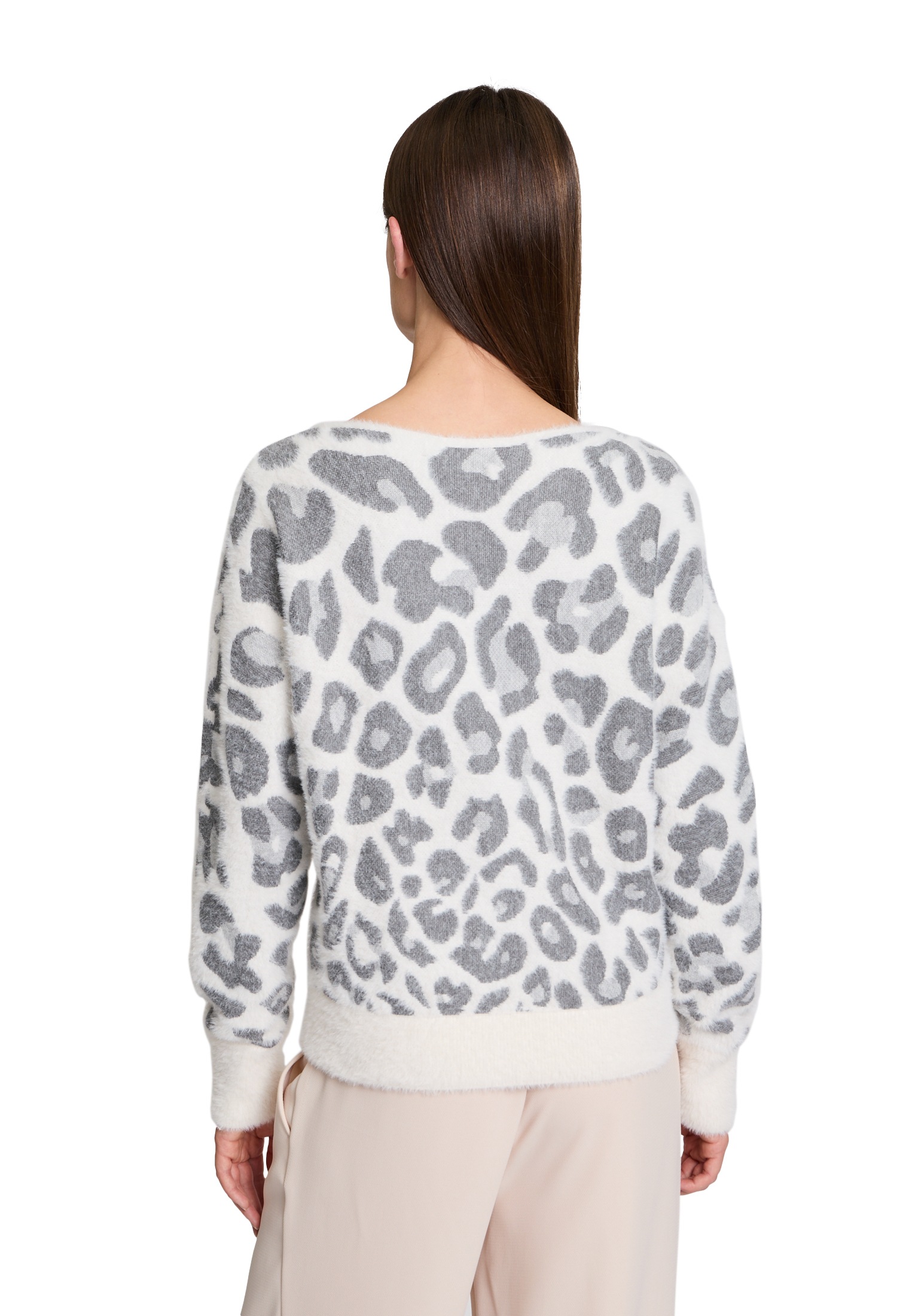 Betty&Co Strickpullover »Strickpullover mit U-Boot-Ausschnitt«