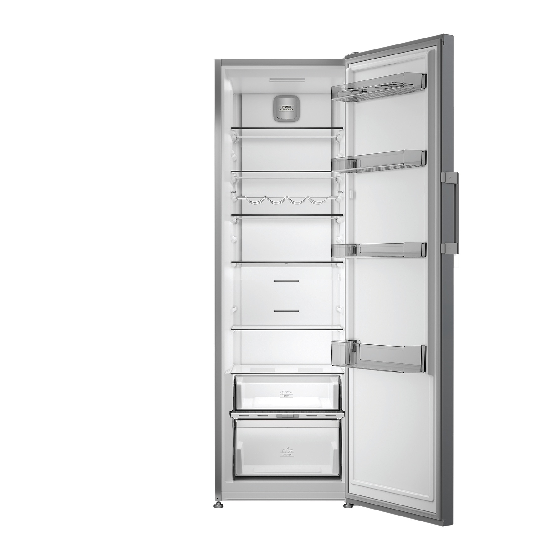 BAUKNECHT Kühlschrank KR 186GC IN »KR 186GD IN« 186,5 cm hoch 59,7 cm breit SmoothFit - 90°-Türöffnung für mehr Komfort