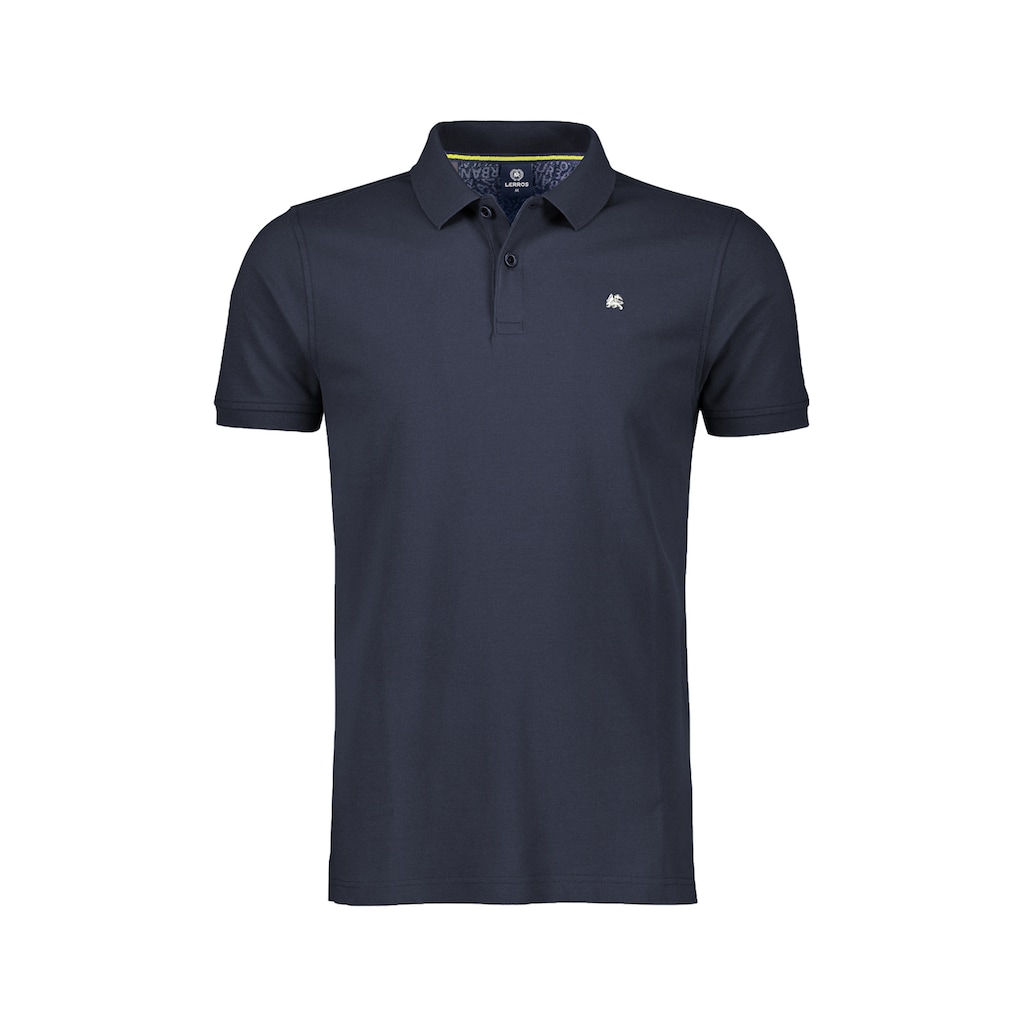 LERROS Poloshirt »LERROS Basic Poloshirt in klassischer Passform und Piquéqualität«
