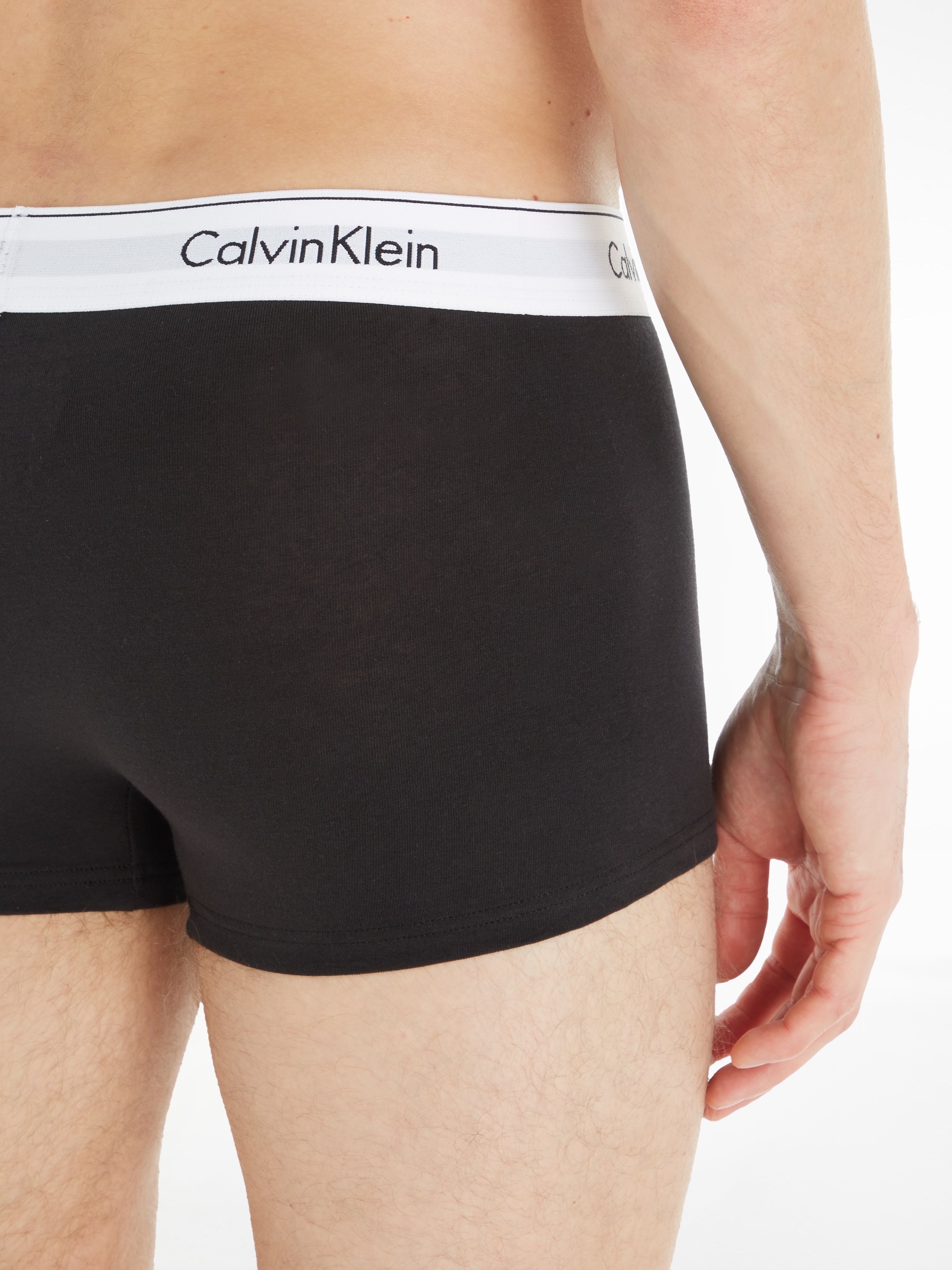 Calvin Klein Underwear Trunk, (Packung, 3 St., 3er-Pack), mit Logoschriftzug am Wäschebund