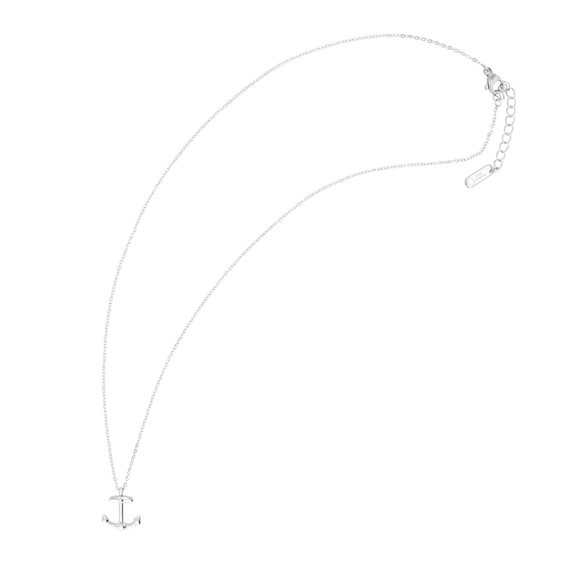 Adelia´s Kette ohne Anhänger »Unisex Halskette mit Anhänger ¿ aus Edelstahl«