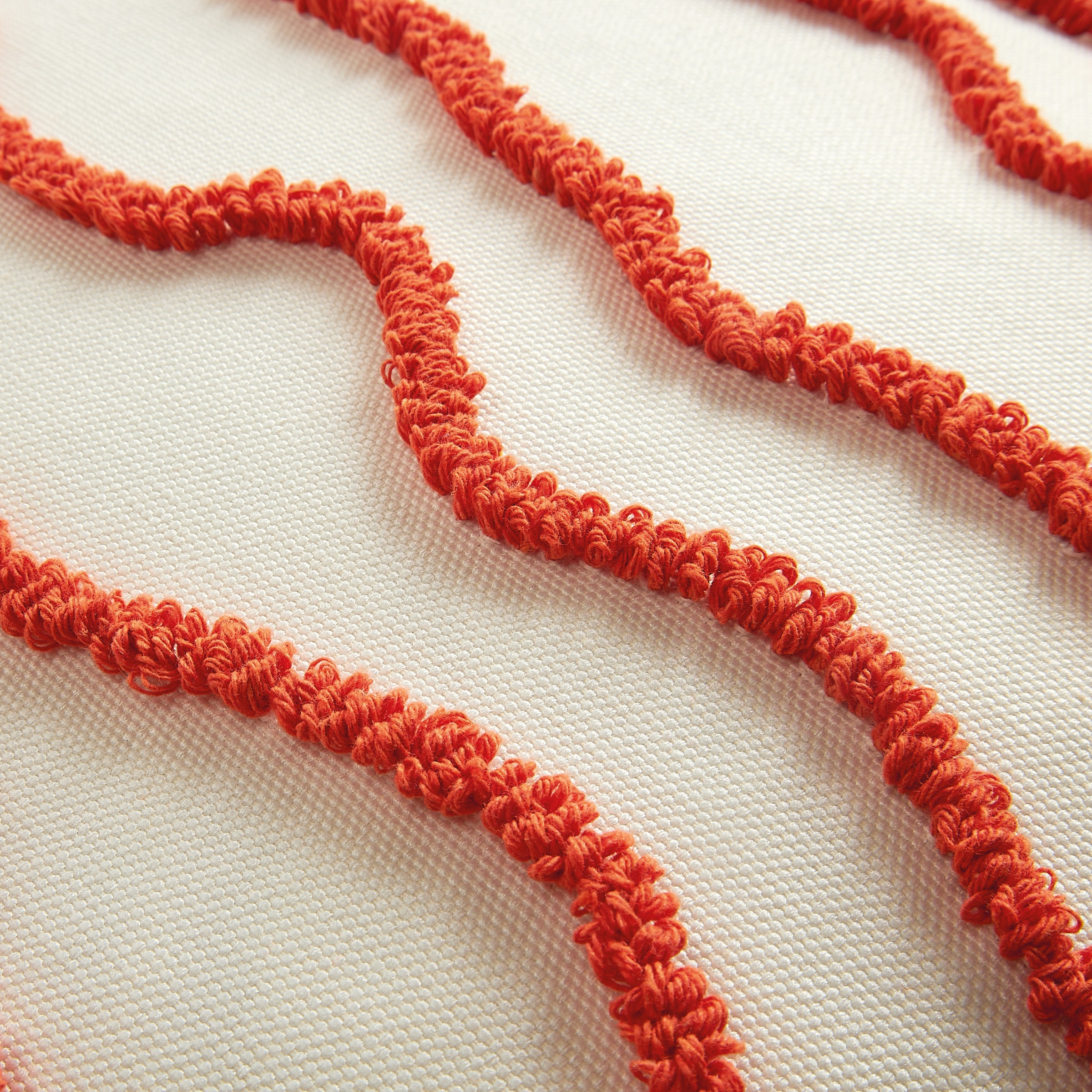 TOM TAILOR HOME Dekokissen »Wavy« bestickt, mit hohem Baumwollanteil