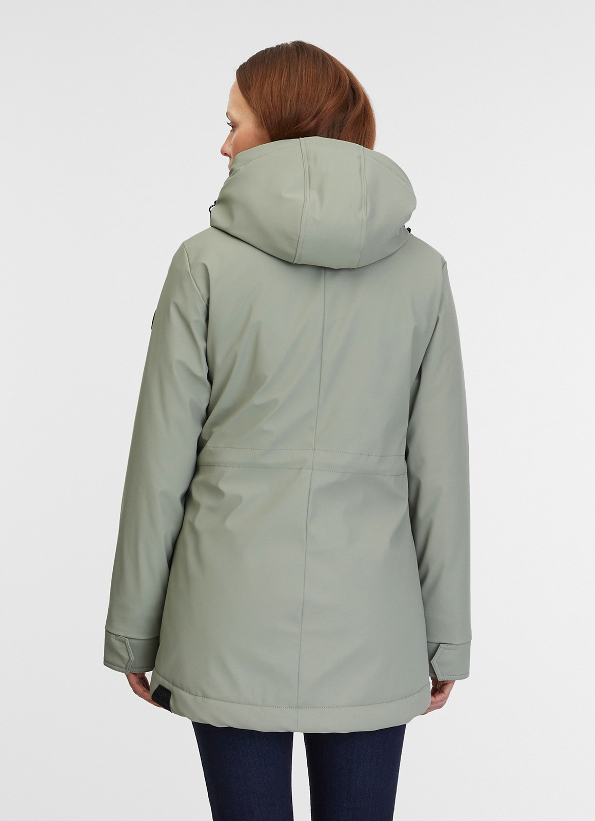 Ragwear Outdoorjacke »MONADIS RAINY WARM«, mit Kapuze, wasserabweisender Parka, mit wärmenden Teddyplüsch gefüttert