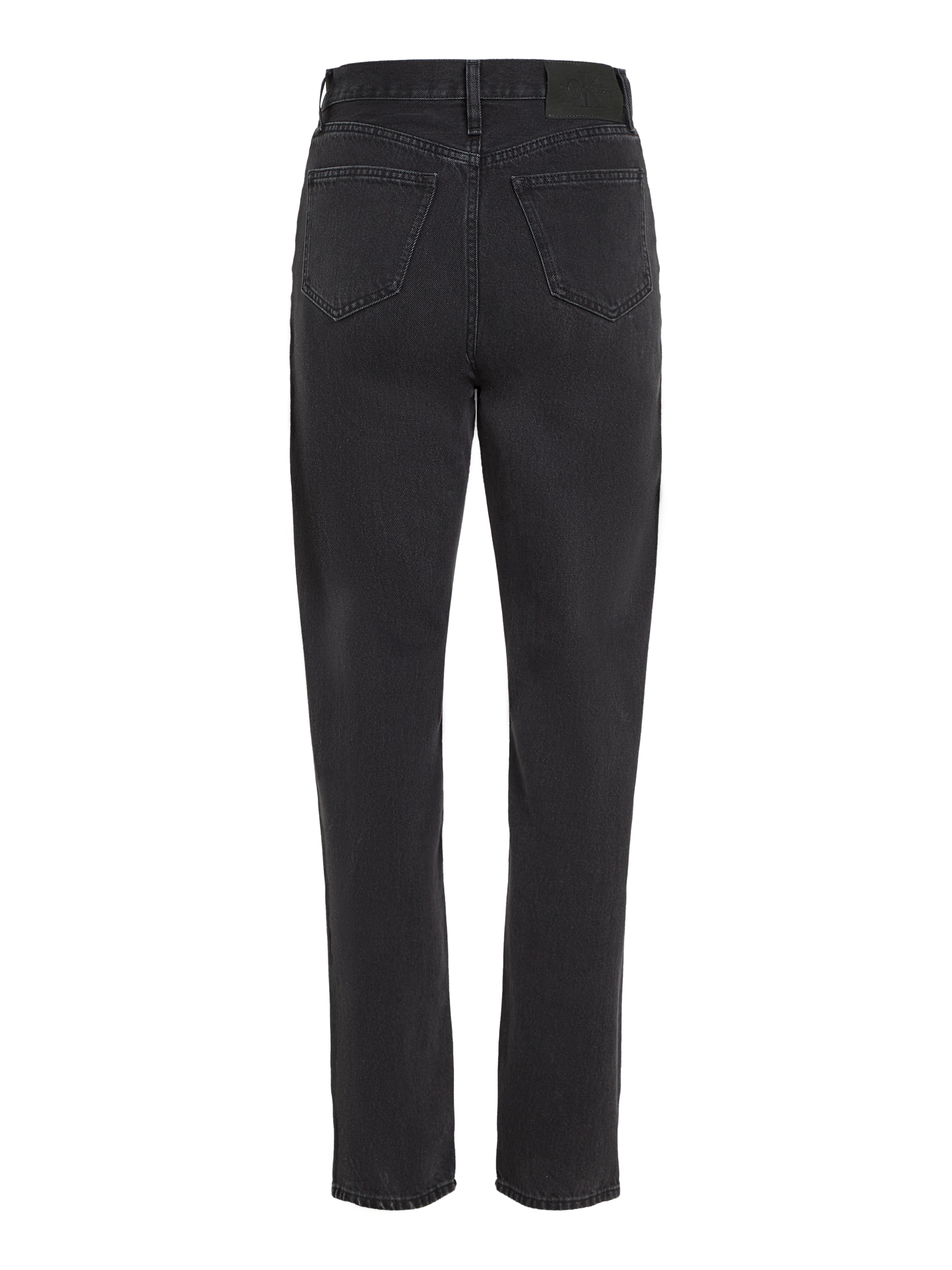 Calvin Klein Jeans Mom-Jeans »HIGH RISE STRAIGHT«, leichte Stoned wash Optik, mit Coinpocket