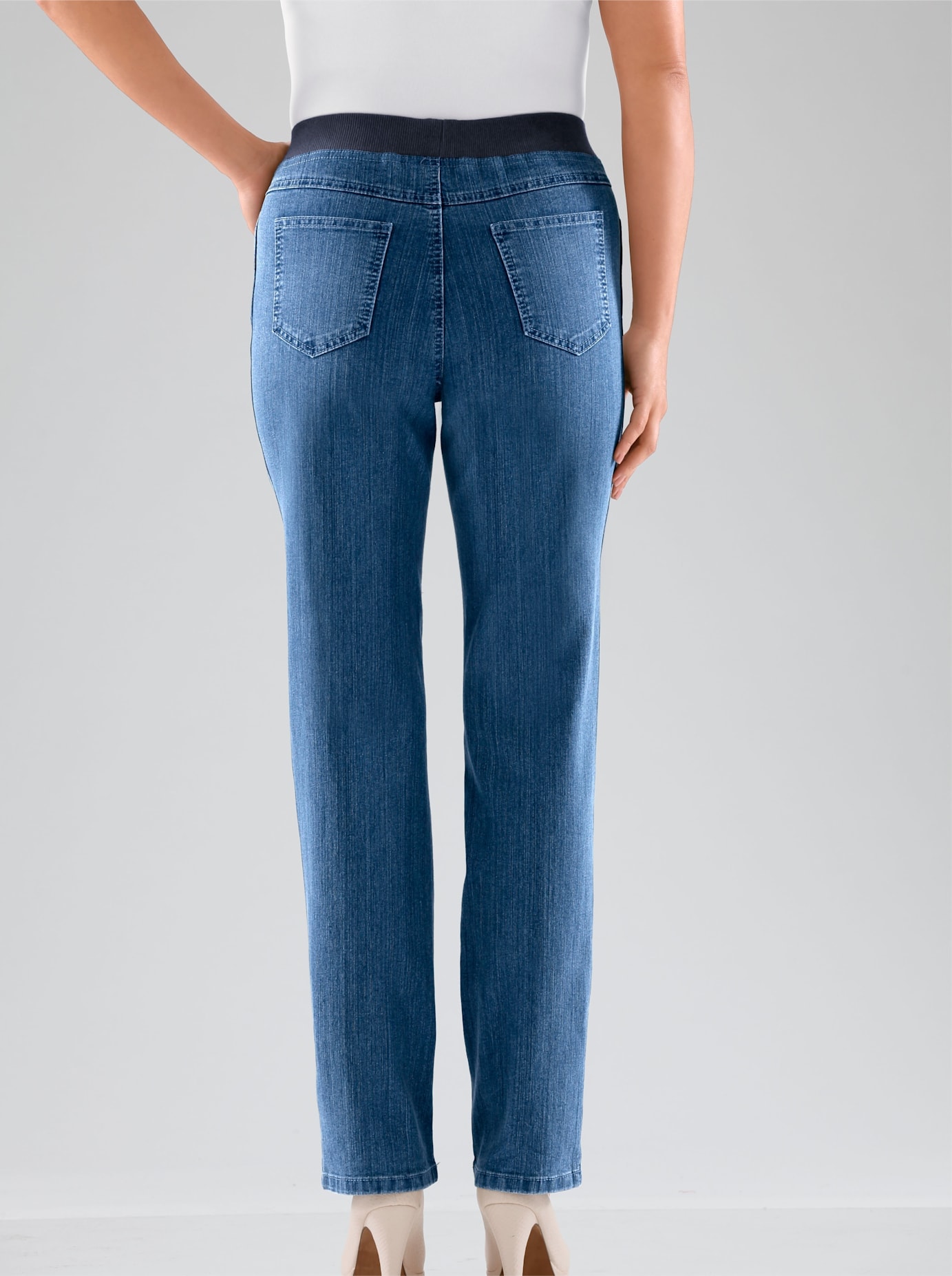 Classic Basics Stretch-Jeans, (1 tlg.)