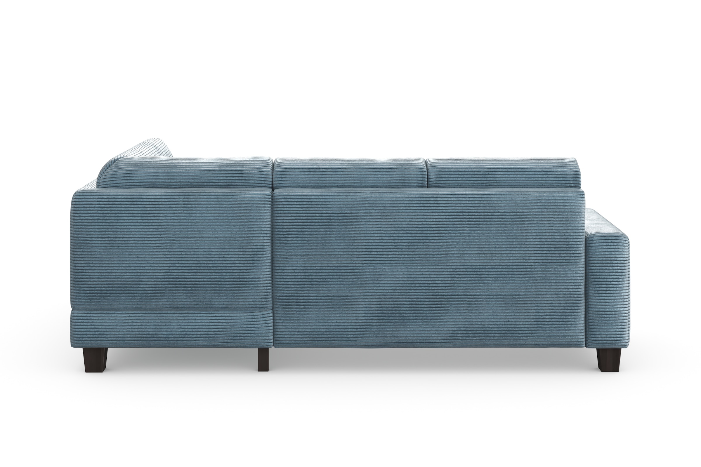 Home affaire Ecksofa »Summer L-Form« mit Ottomane, mit oder ohne Bettfunktion und Bettkasten, Cord-Bezug