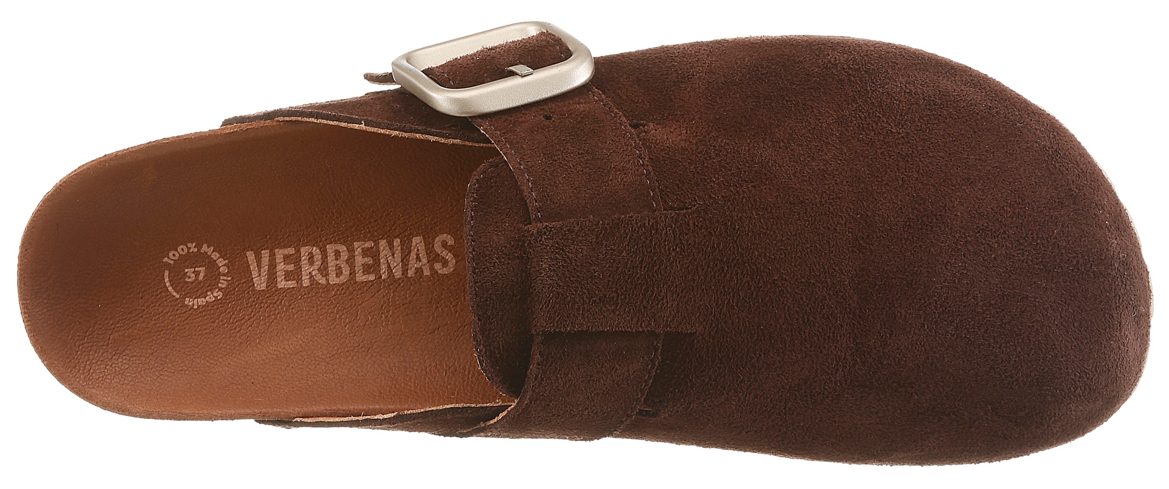 VERBENAS Clog »RIO SERRAJE«  Hausschuh, Sommerschuh, Schlupfschuh mit verstellbarer Schnalle