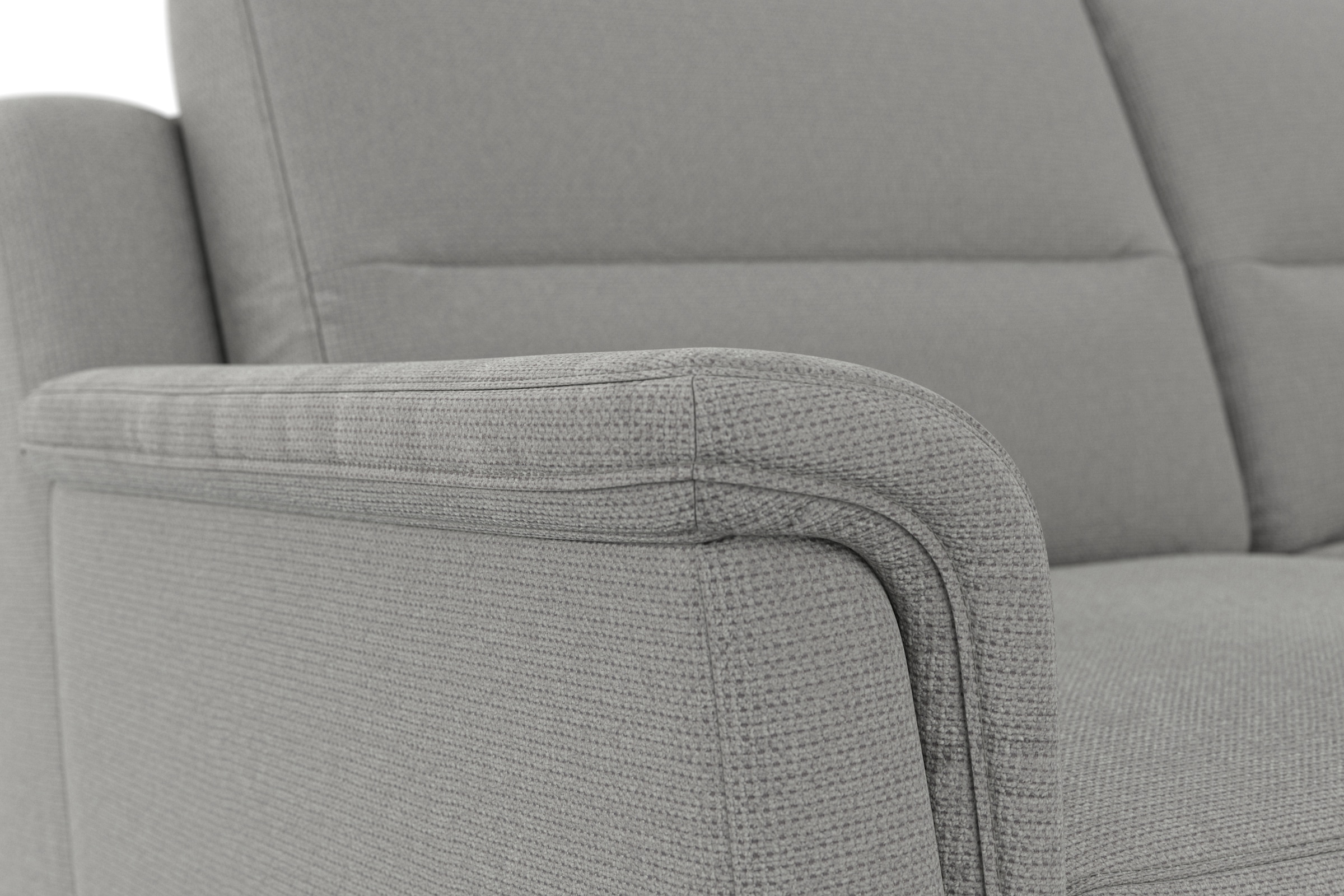sit&more Ecksofa »Farö L-Form«, inklusive Federkern, wahlweise mit Bettfunktion und Bettkasten