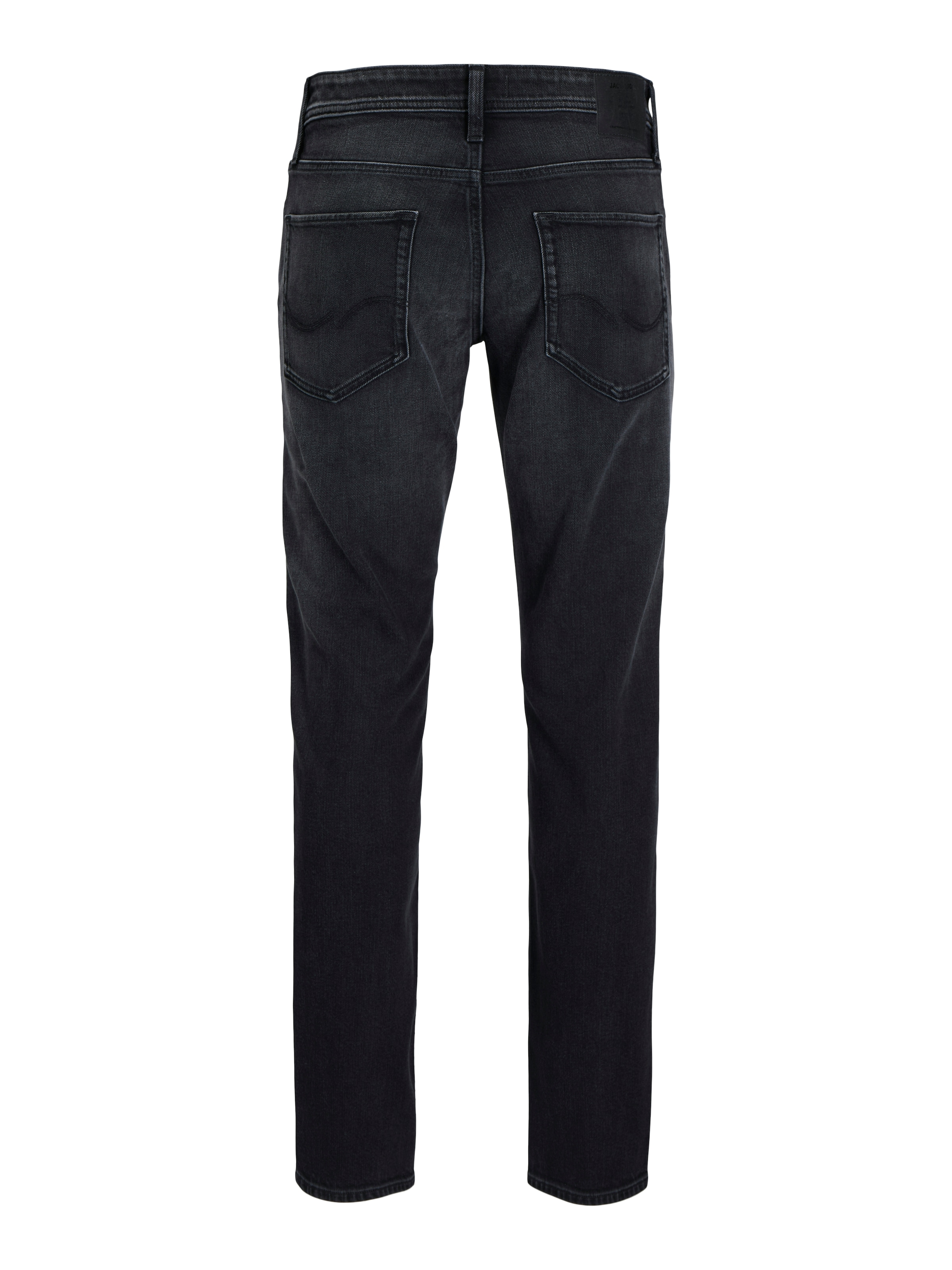 Jack & Jones Regular-fit-Jeans »JJICLARK im Used-Look, Stretchkomfort und niedrige Leibhöhe«, mit Abriebeffekten