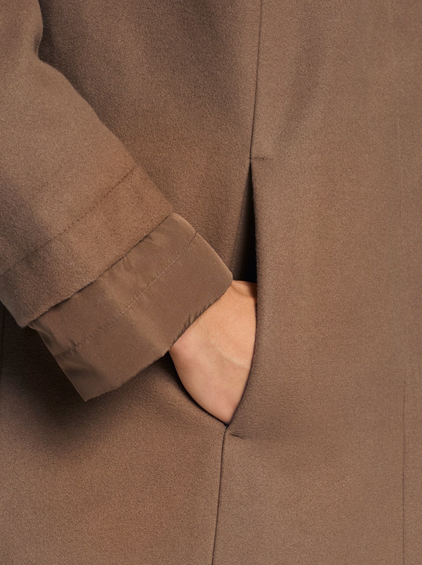 Classic Basics Langjacke ohne Kapuze