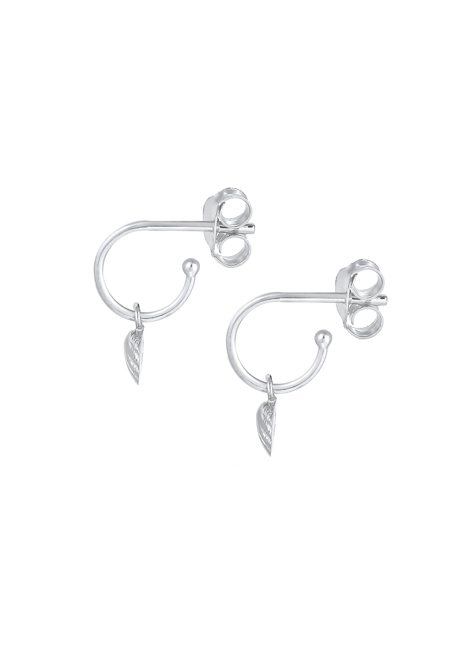 Elli Paar Ohrstecker »Ohrringe Creolen Stecker Muschel 925 Silber«