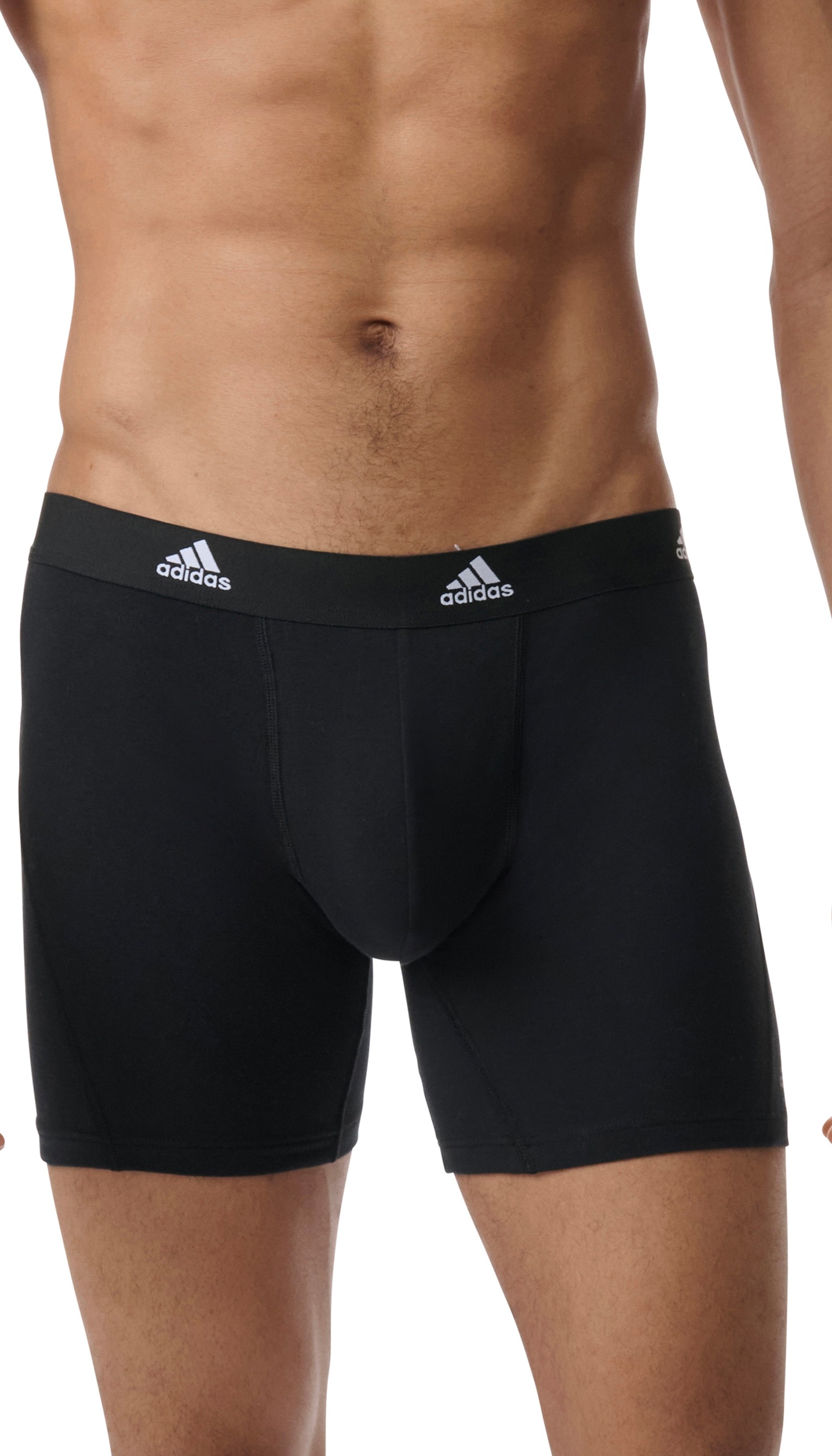 adidas Sportswear Boxershorts »"Active Flex Cotton"«, (3er Pack), Real Cool Cotton™ schnelles trocknen & feuchtigkeitsabsorbierend