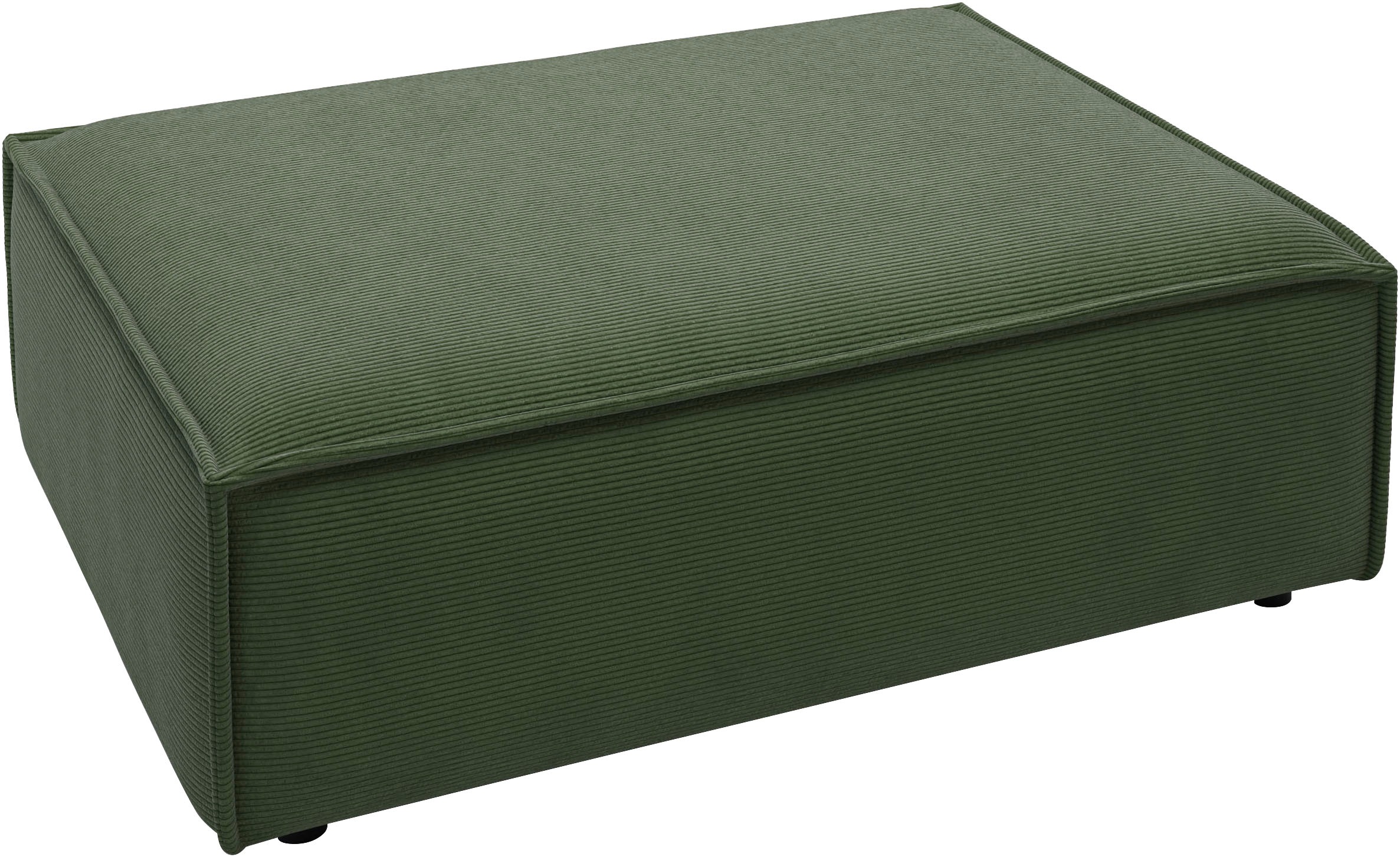 Places of Style Polsterhocker »Watertown, XXL Hockerbank passend zum Sofa - ideal als Beistellmodul«, erweiterbare Hockerbank mit weicher Polsterung
