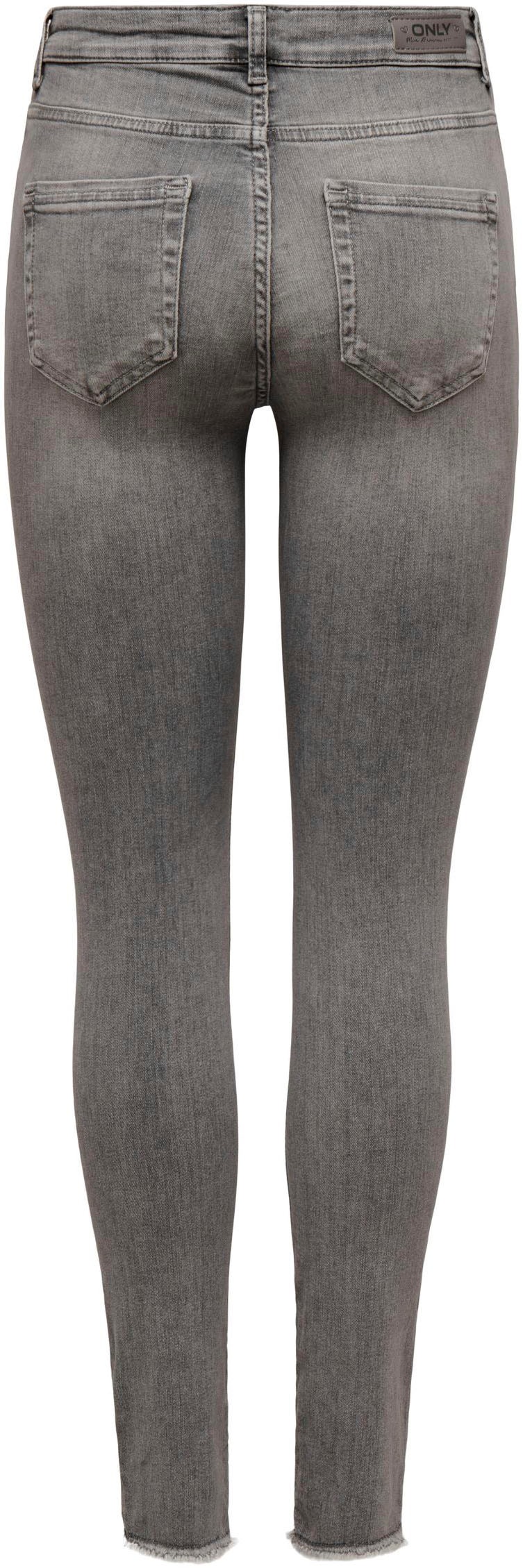 ONLY Skinny-fit-Jeans »ONLBLUSH MID SK AK RW DST DNM REA724NOOS«, mit Destroyed Effekt
