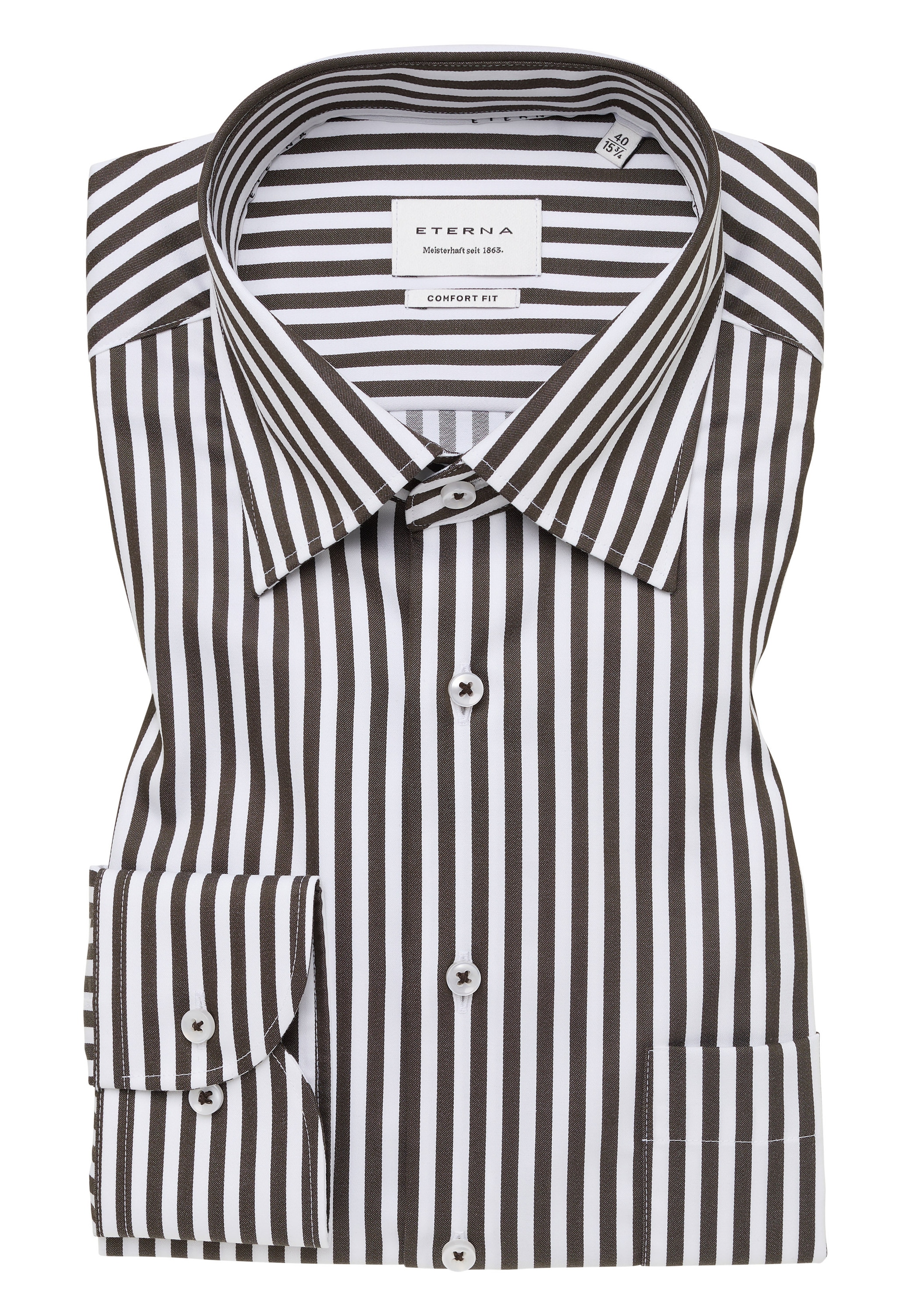 Eterna Langarmhemd »COMFORT FIT«, NON IRON (bügelfrei)