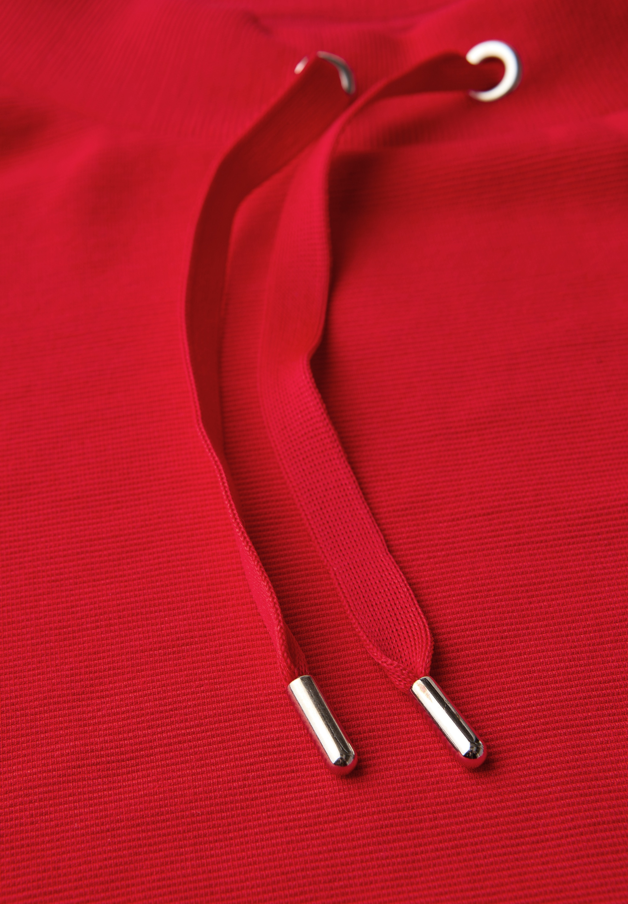 STREET ONE Kapuzensweatshirt, Ottoman Shirt mit Tape