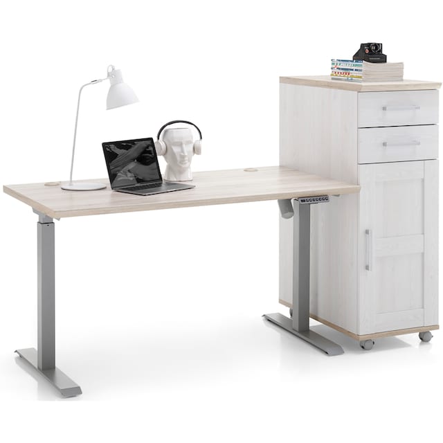 BEGA OFFICE Rollcontainer »Romance, 2 Schubladen & Tür«, Höhe von 120 cm  passend zu höhenverstellbarem Schreibtisch online kaufen