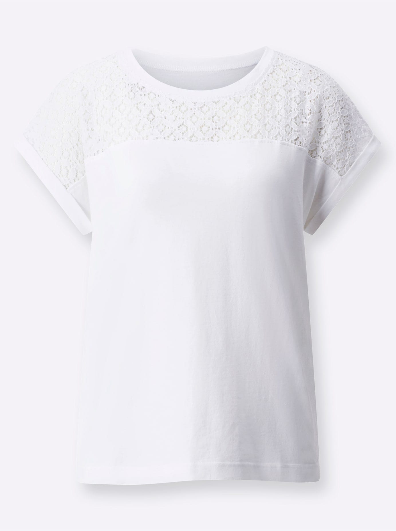 Classic Basics Rundhalsshirt »Rundhals-Shirt«, (1 tlg.)
