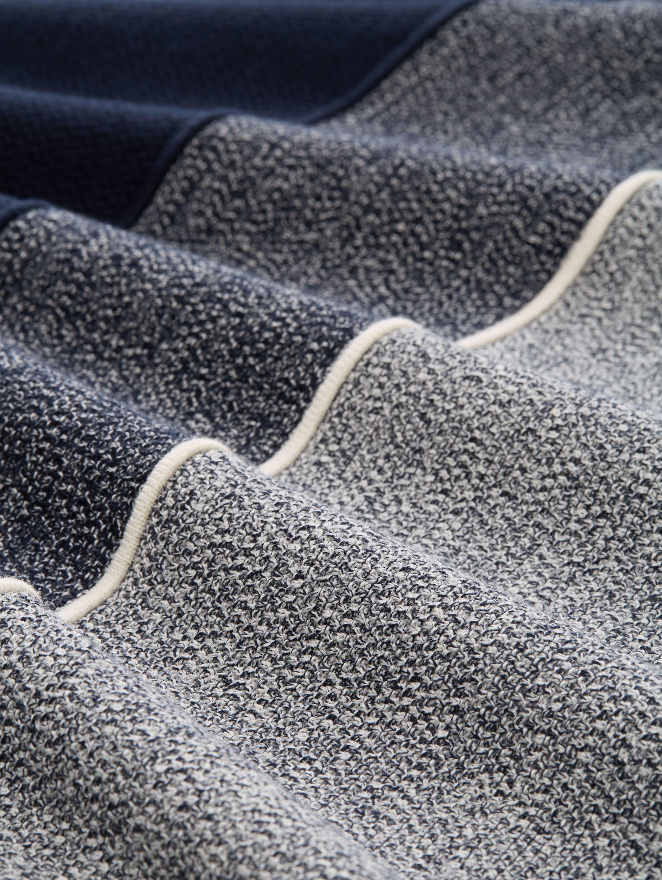 TOM TAILOR Rundhalspullover mit Colorblock