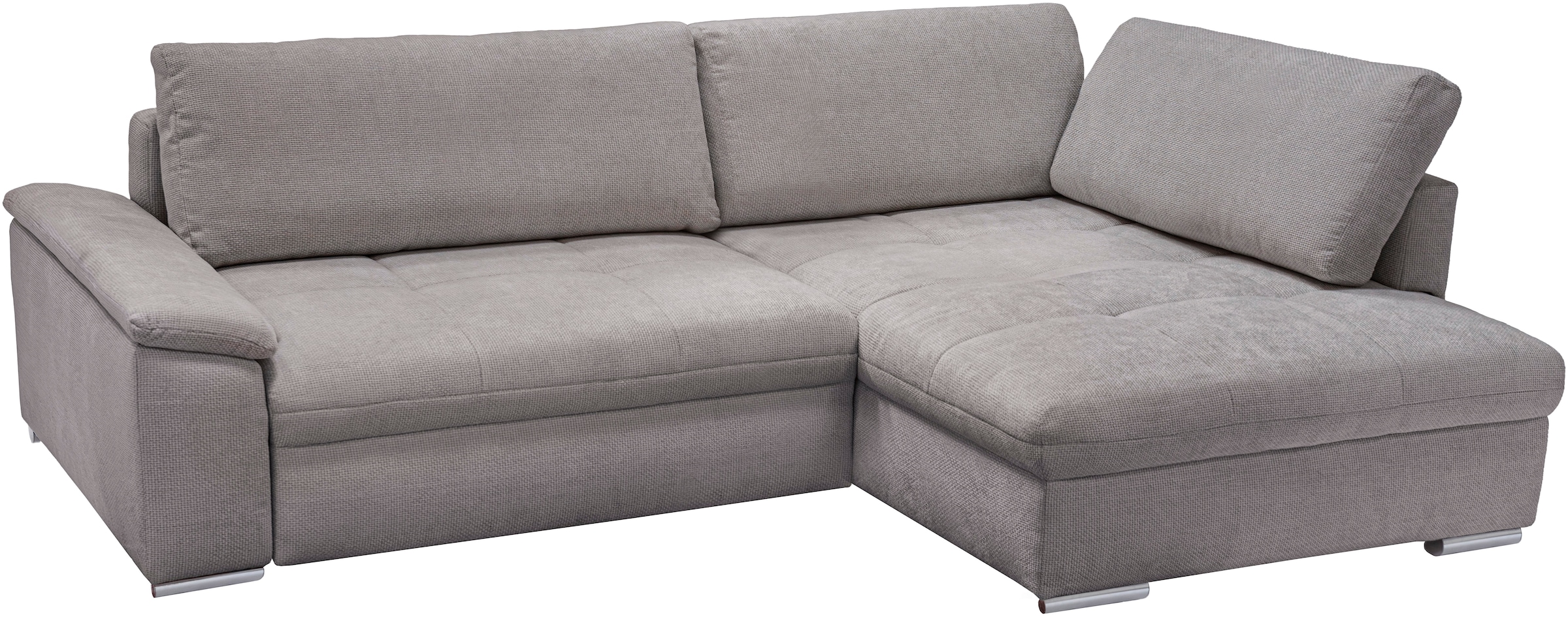 exxpo - sofa fashion Ecksofa »Casa Grande inkl. Bettfunktion & Bettkasten, OTTOs Choice, bequem« Breite 268cm, L-Form, guter Sitzkomfort, große Liegefläche