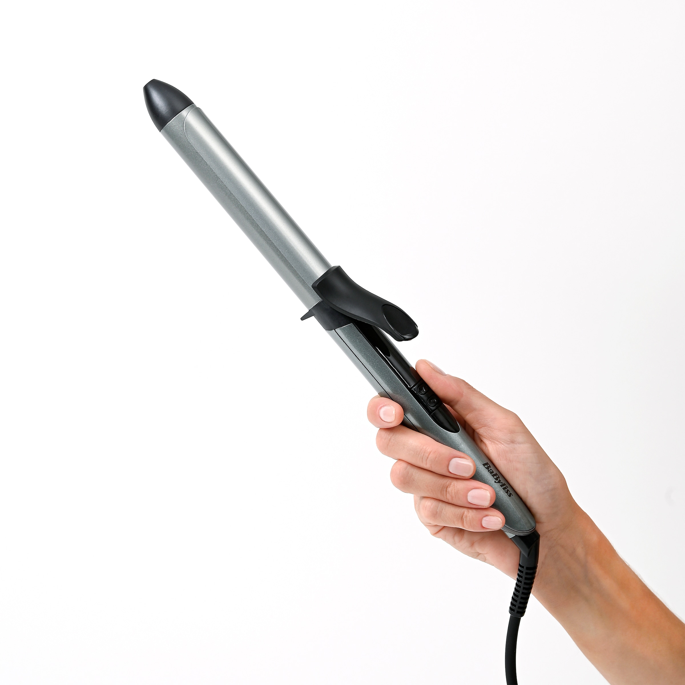 BaByliss Lockenstab »Xanadu 25mm Lockenstab mit Klammer, C261E« Keramik-Beschichtung Quarz-Keramikbeschichtung, 6 Temperaturstufen, für definierte Locken