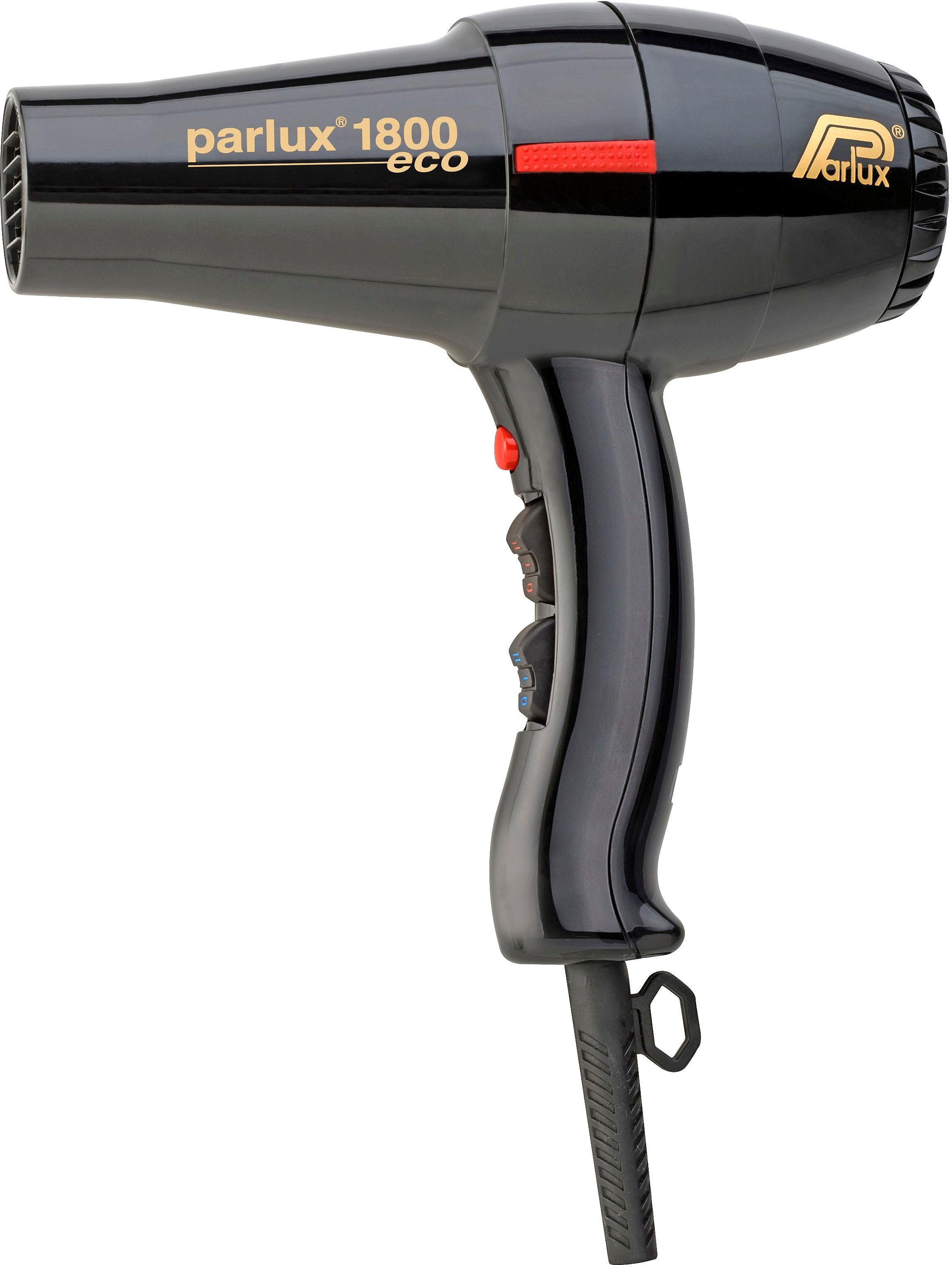 Parlux Haartrockner »1800 Eco« 1.400 W Niedriger Energieverbrauch in schwarz