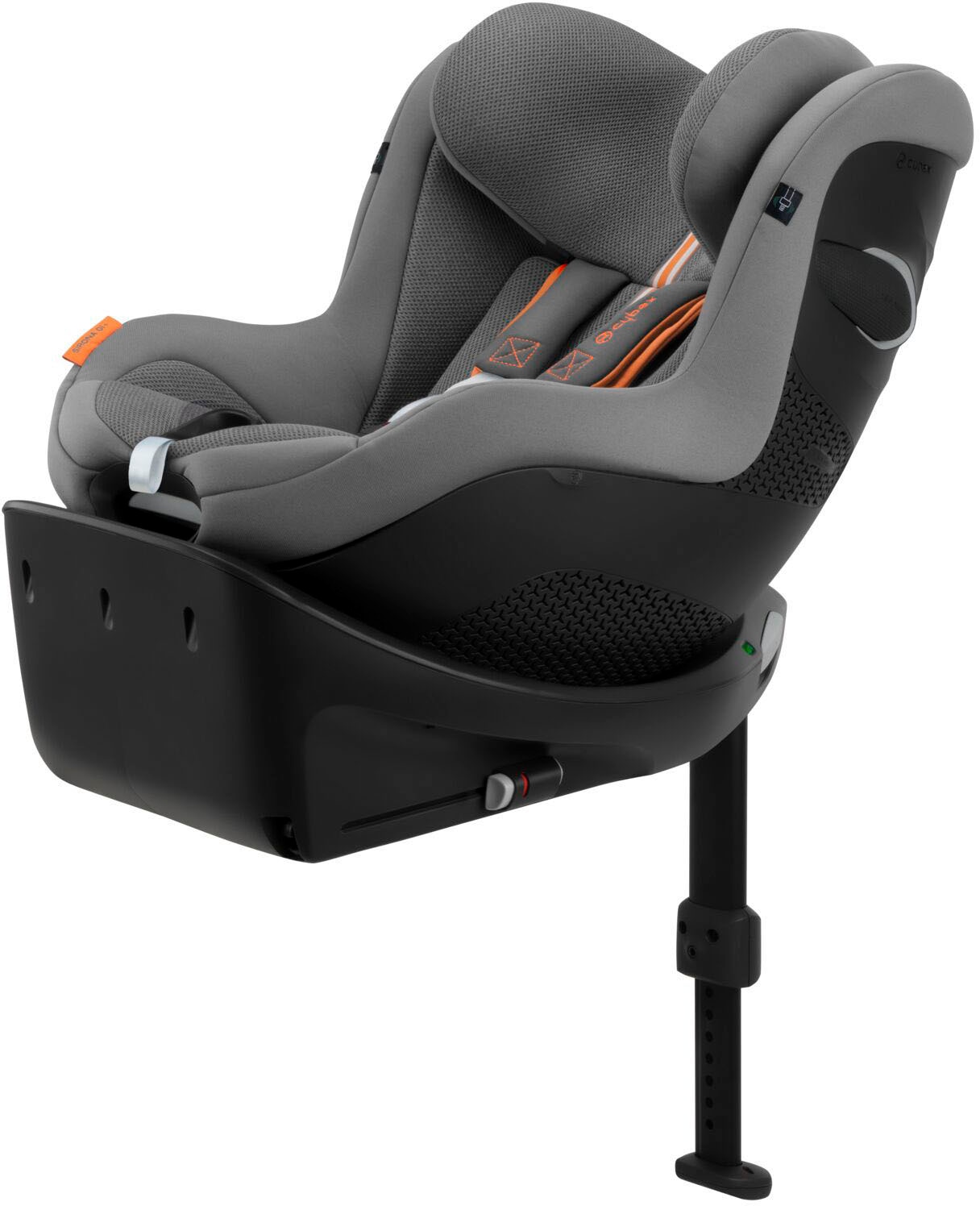 Cybex Autokindersitz »Sirona Gi i-Size Plus, moon black«, inklusive Base