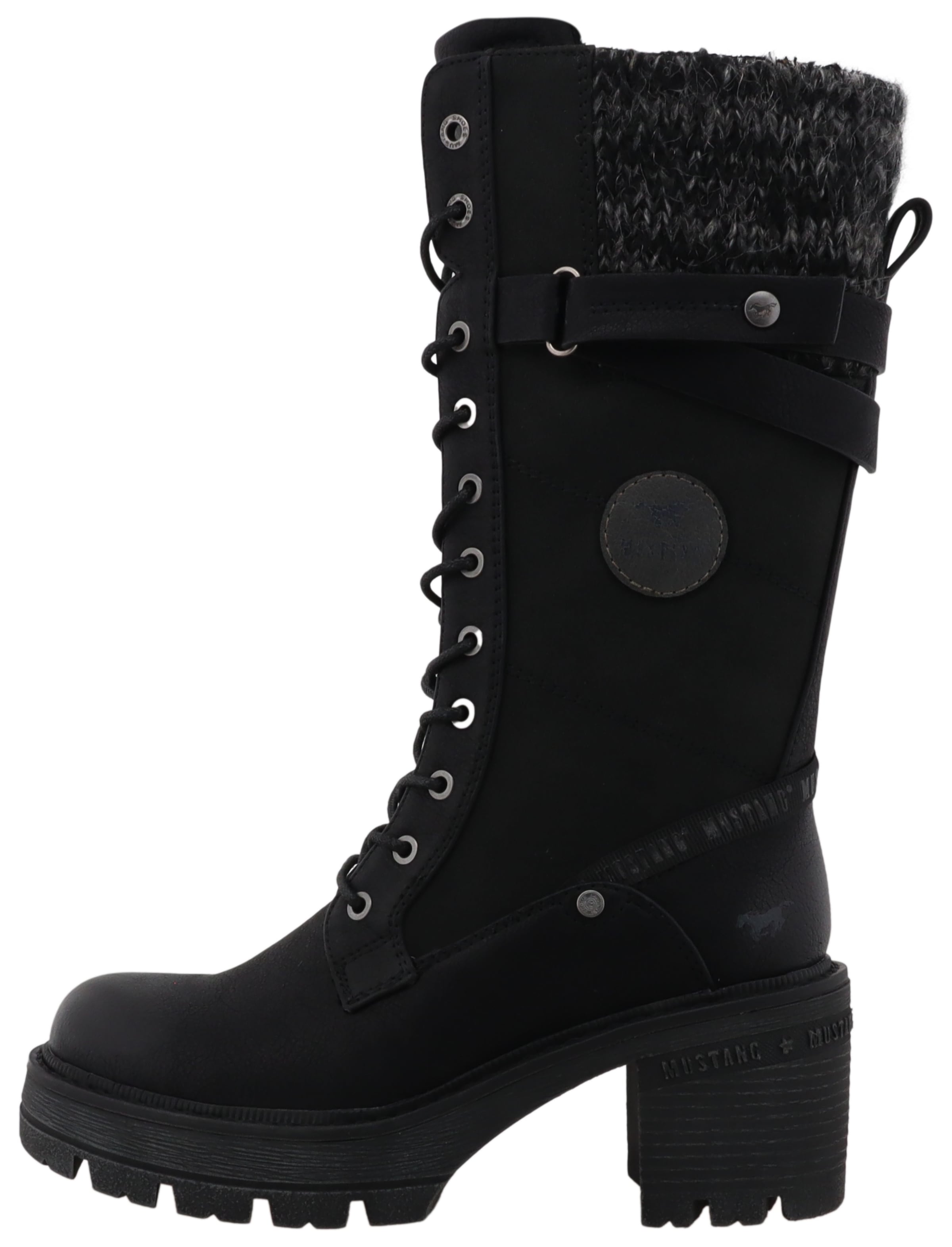 Mustang Shoes Winterstiefel »Madlin«  Snowboots, Winterstiefel mit Textilkragen