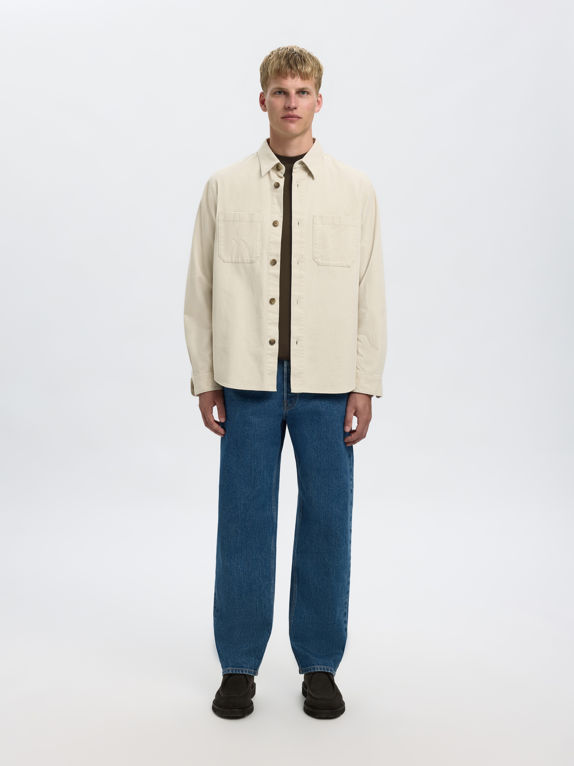 SELECTED HOMME Sweatshirt »SLHEMANUEL SOFT CREW NECK SWEAT NOOS«
