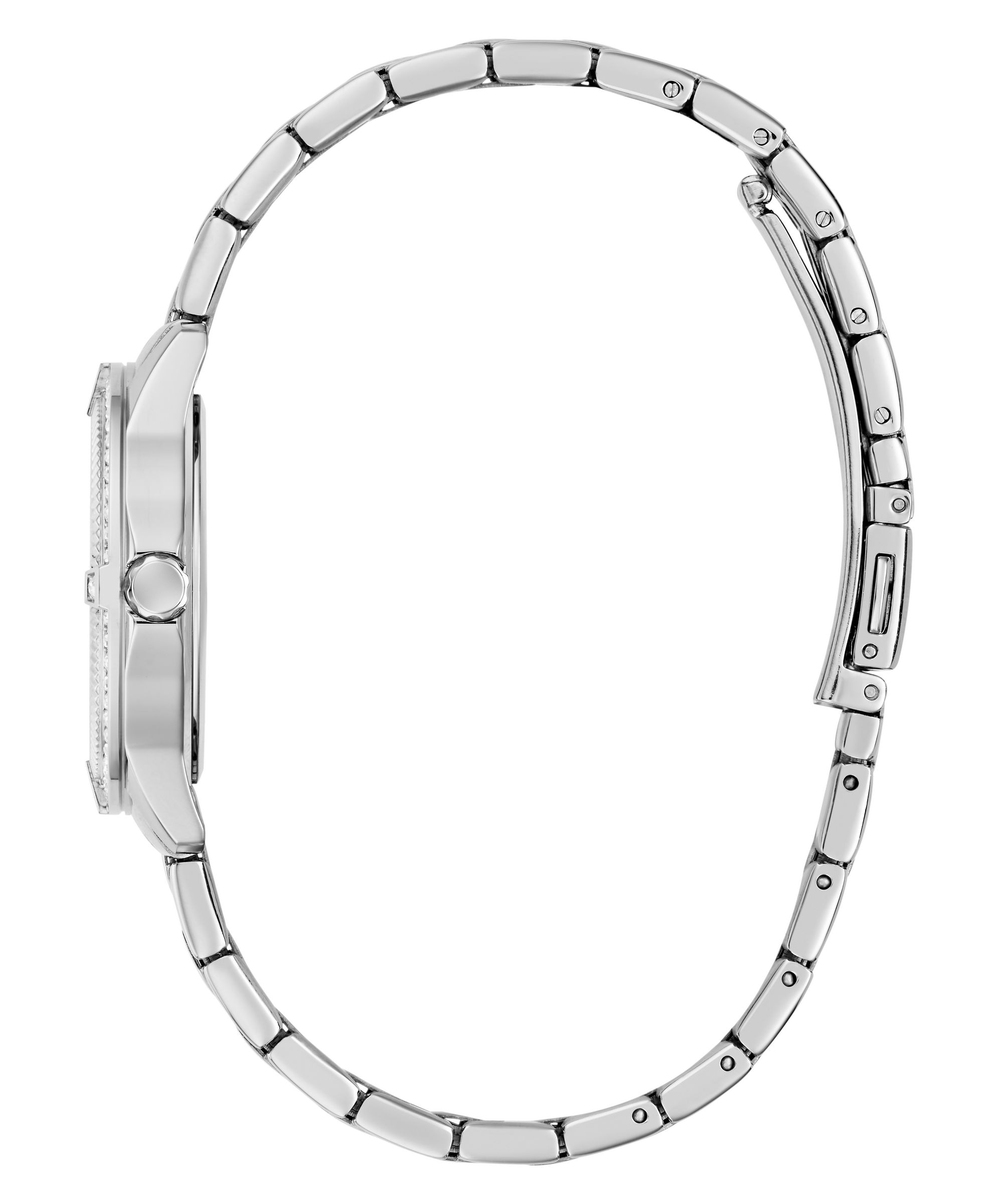Guess Quarzuhr »COLETTE« Armbanduhr, Damenuhr, Edelstahlarmband, analog