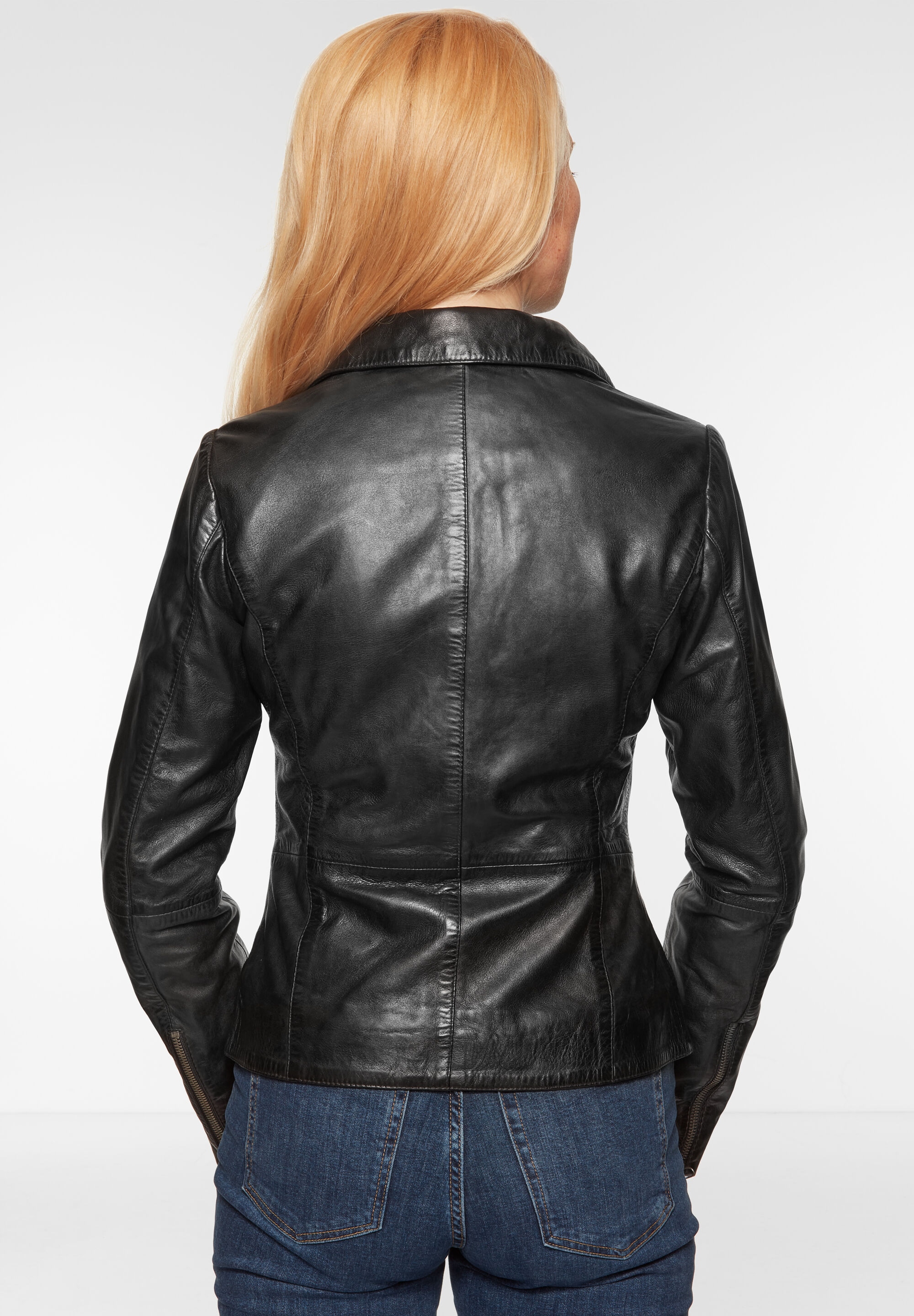 7eleven Bikerjacke »SENONA« ohne Kapuze im Uni-Design