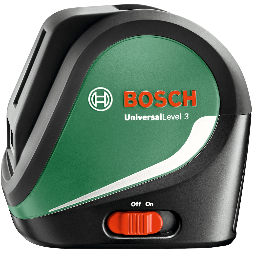 Bosch Home & Garden Kreuzlinienlaser »UniversalLevel 3«, Max. Reichweite: 10m