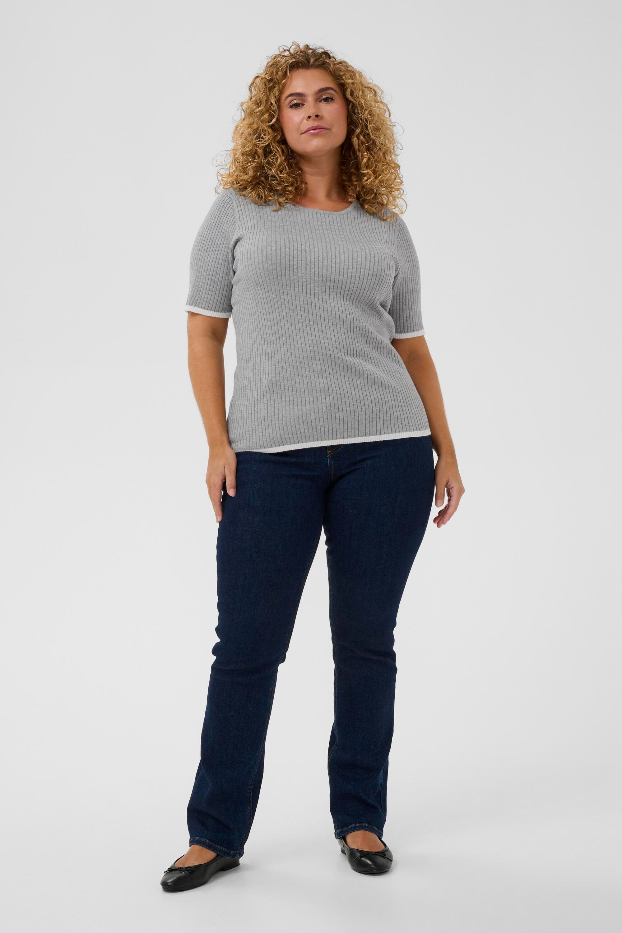 KAFFE Curve Strickpullover »Strickpullover KClizzy«