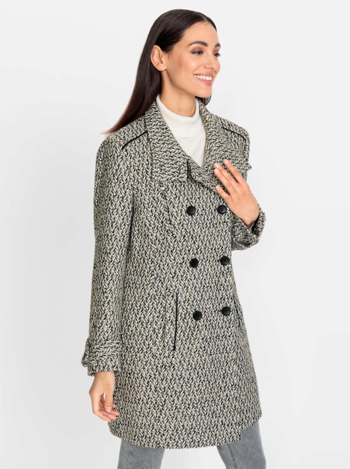 heine Langjacke, ohne Kapuze