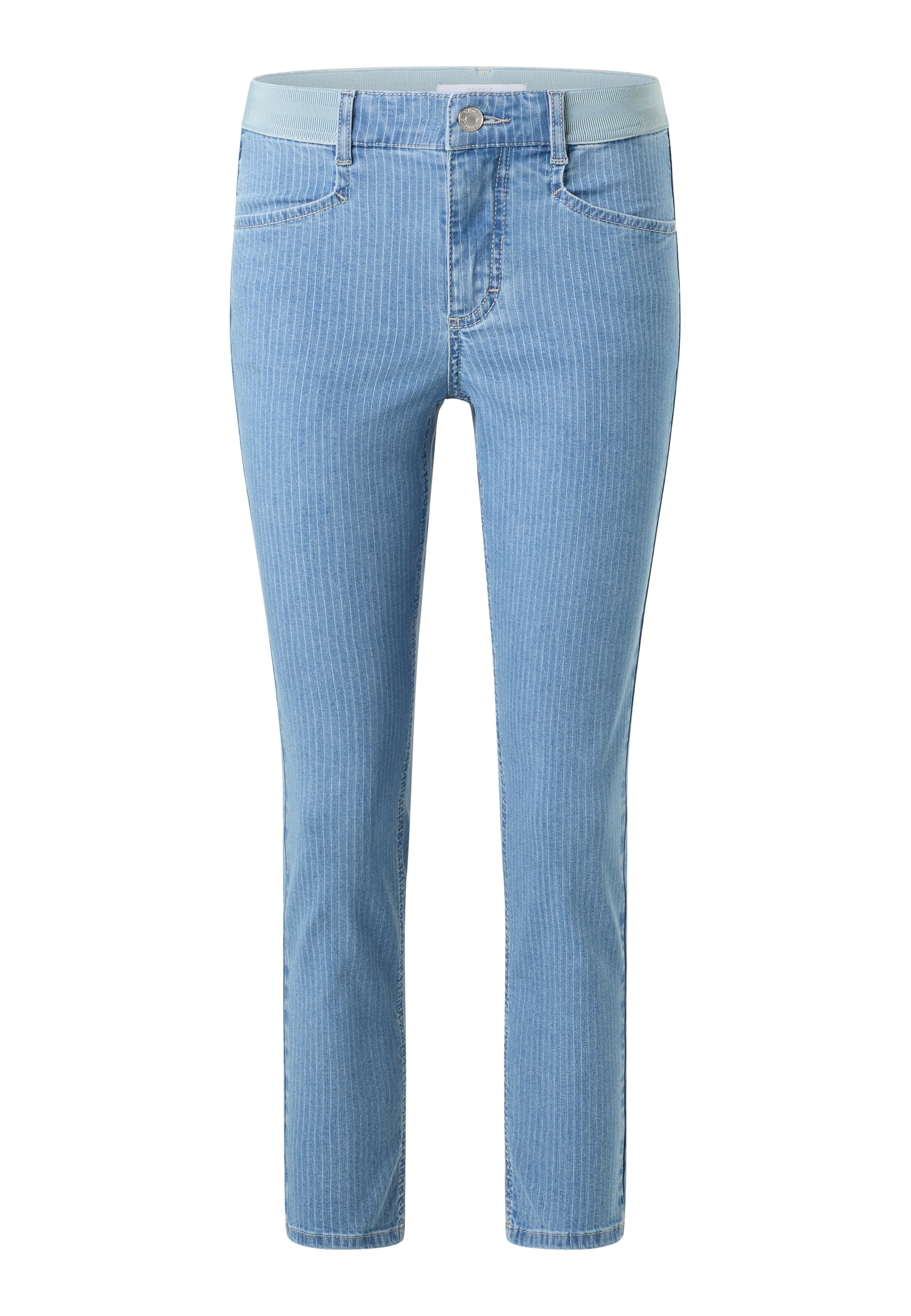 ANGELS Ankle-Jeans »ORNELLA SPORTY«, Indigo Stripe