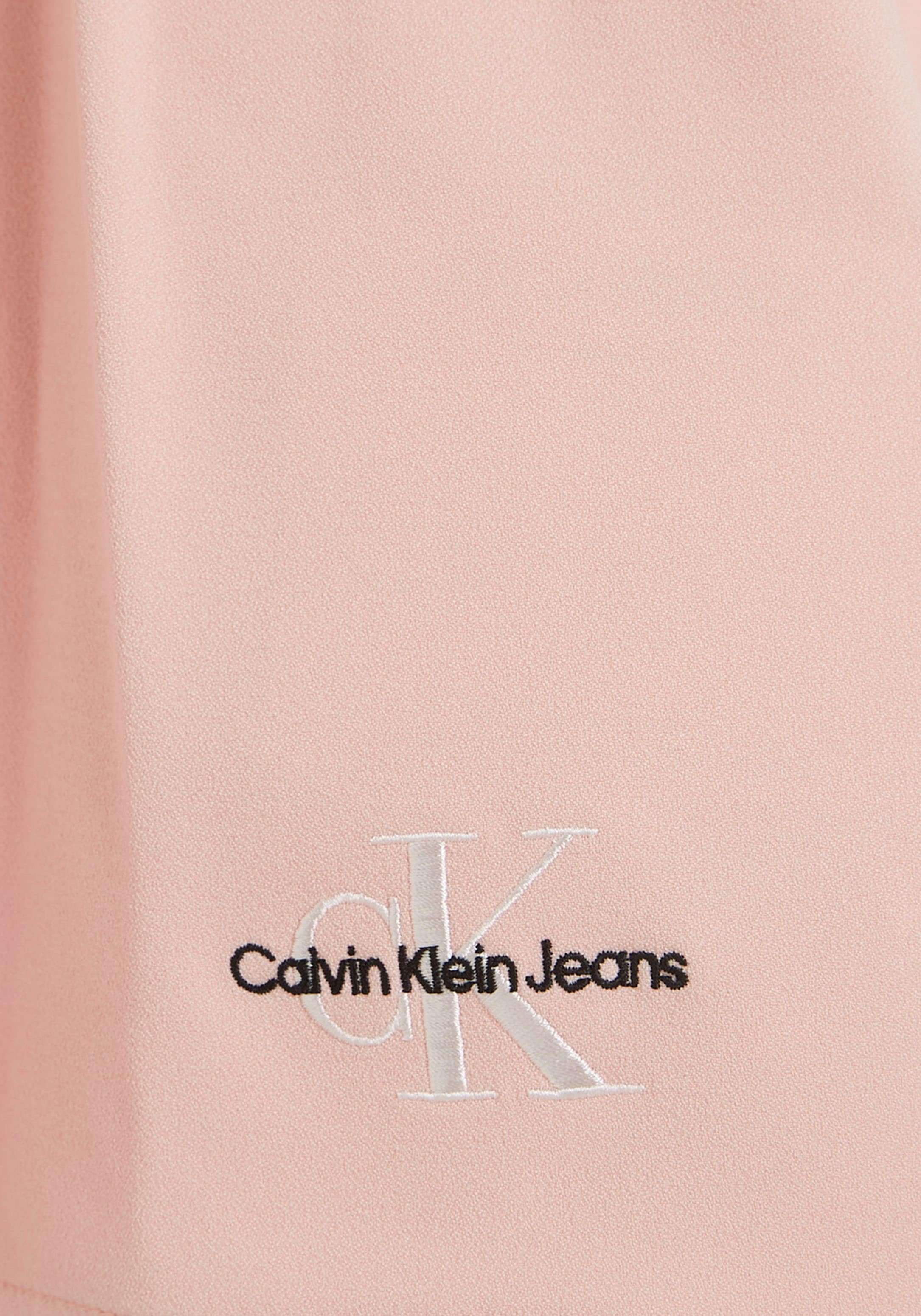 Calvin Klein Jeans Sommerkleid »PLEATED SS CEREMONY DRESS«, mit Logostickerei
