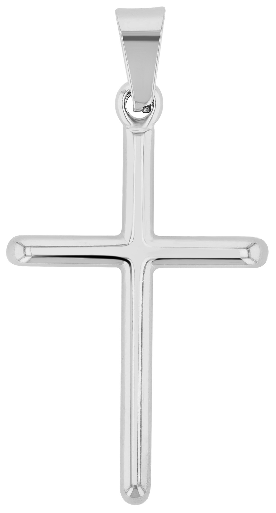 Adelia´s Kreuzanhänger »Unisex Anhänger ¿ Kreuz Kreuzanhänger aus Edelstahl«