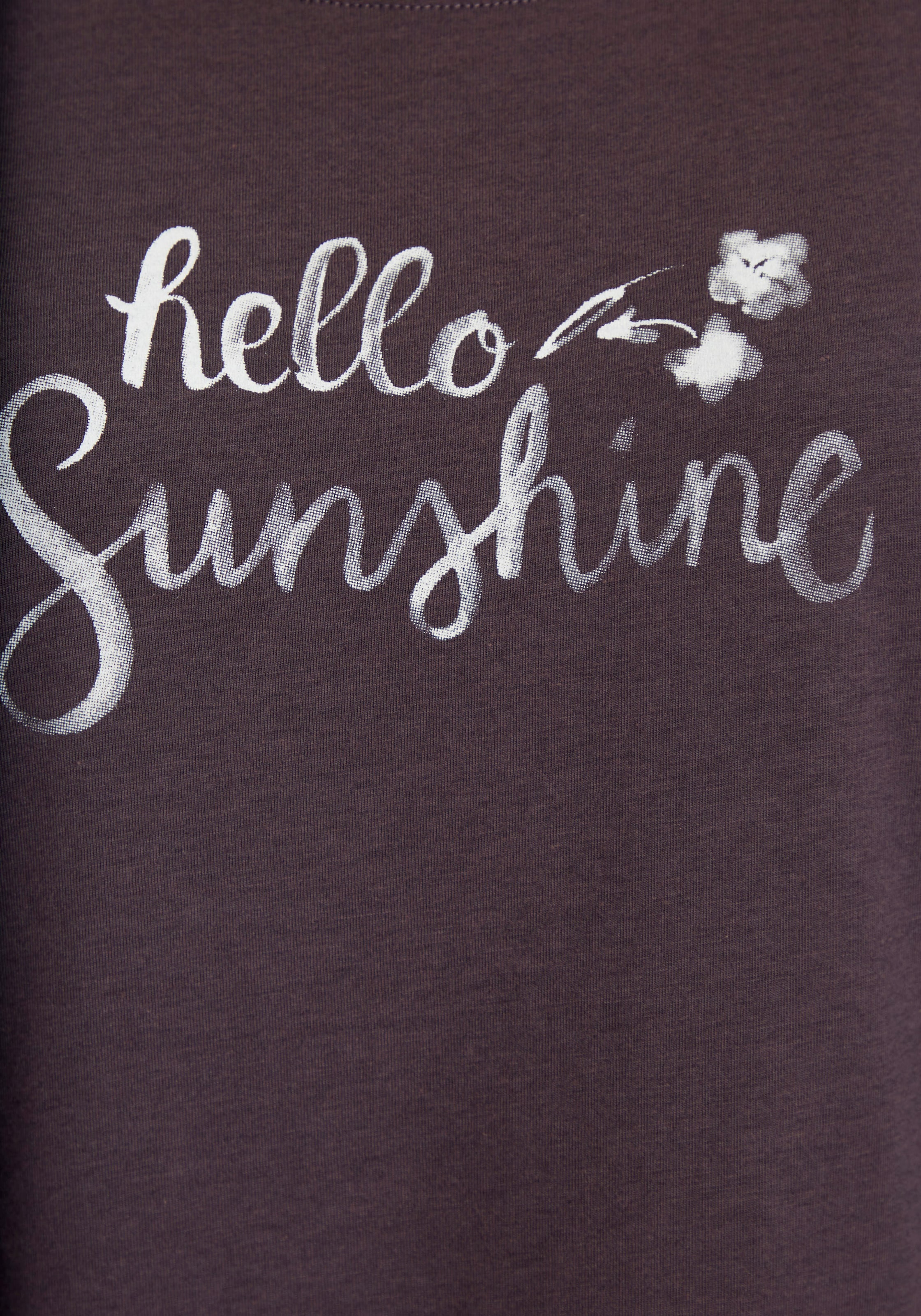 Vivance Dreams Sleepshirt, mit Frontdruck