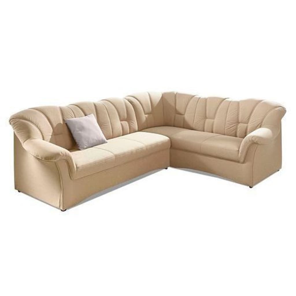 DOMO collection Ecksofa »Papenburg B/T/H: 242/190/84 cm L-Form«