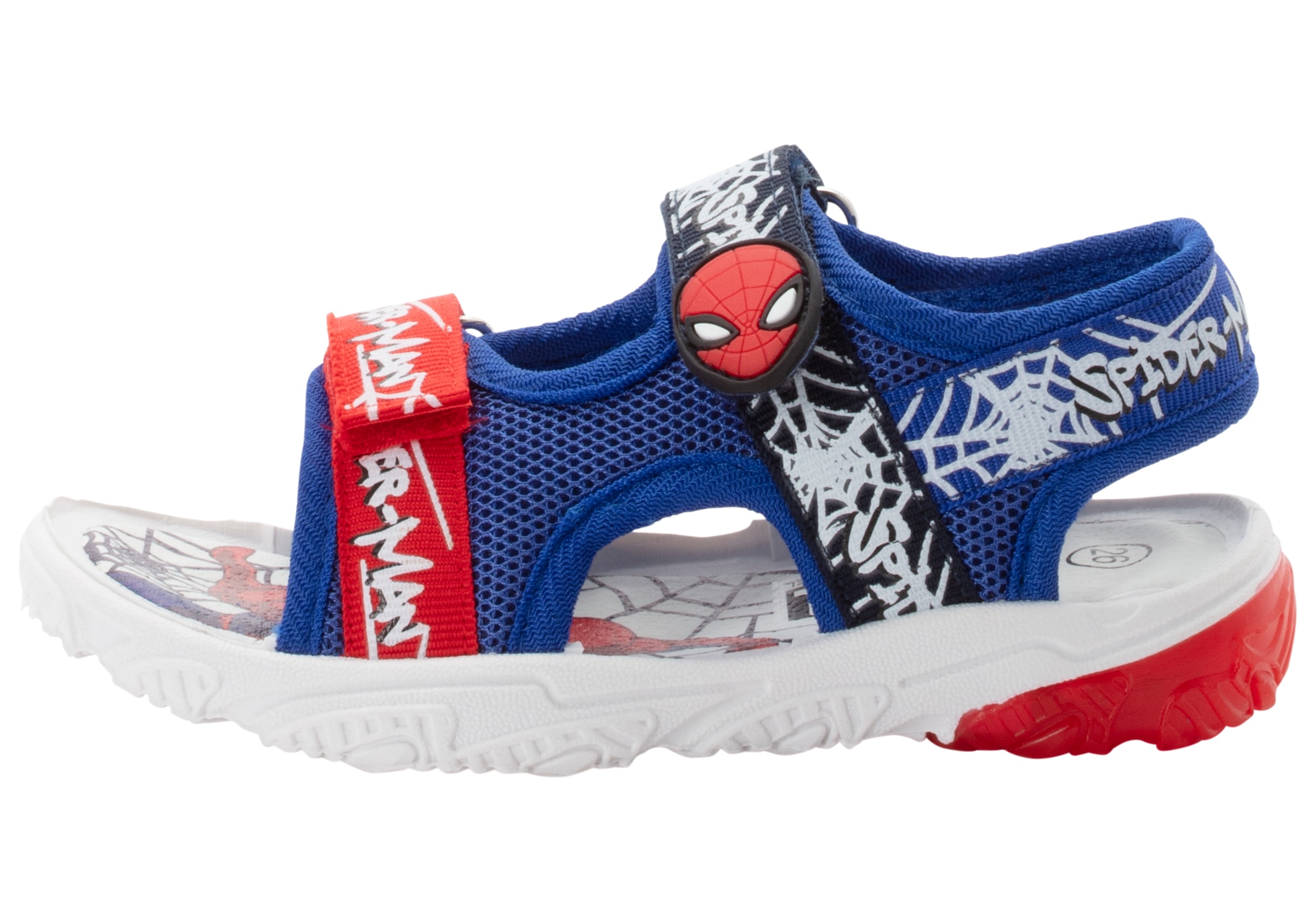 Disney Sandale »Spiderman«, mit cooler Blinkfunktion