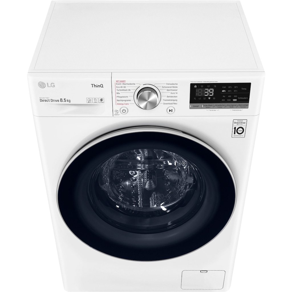 LG Waschmaschine »F2V7SLIM8E«, F2V7SLIM8E, 8,5 kg, 1200 U/min