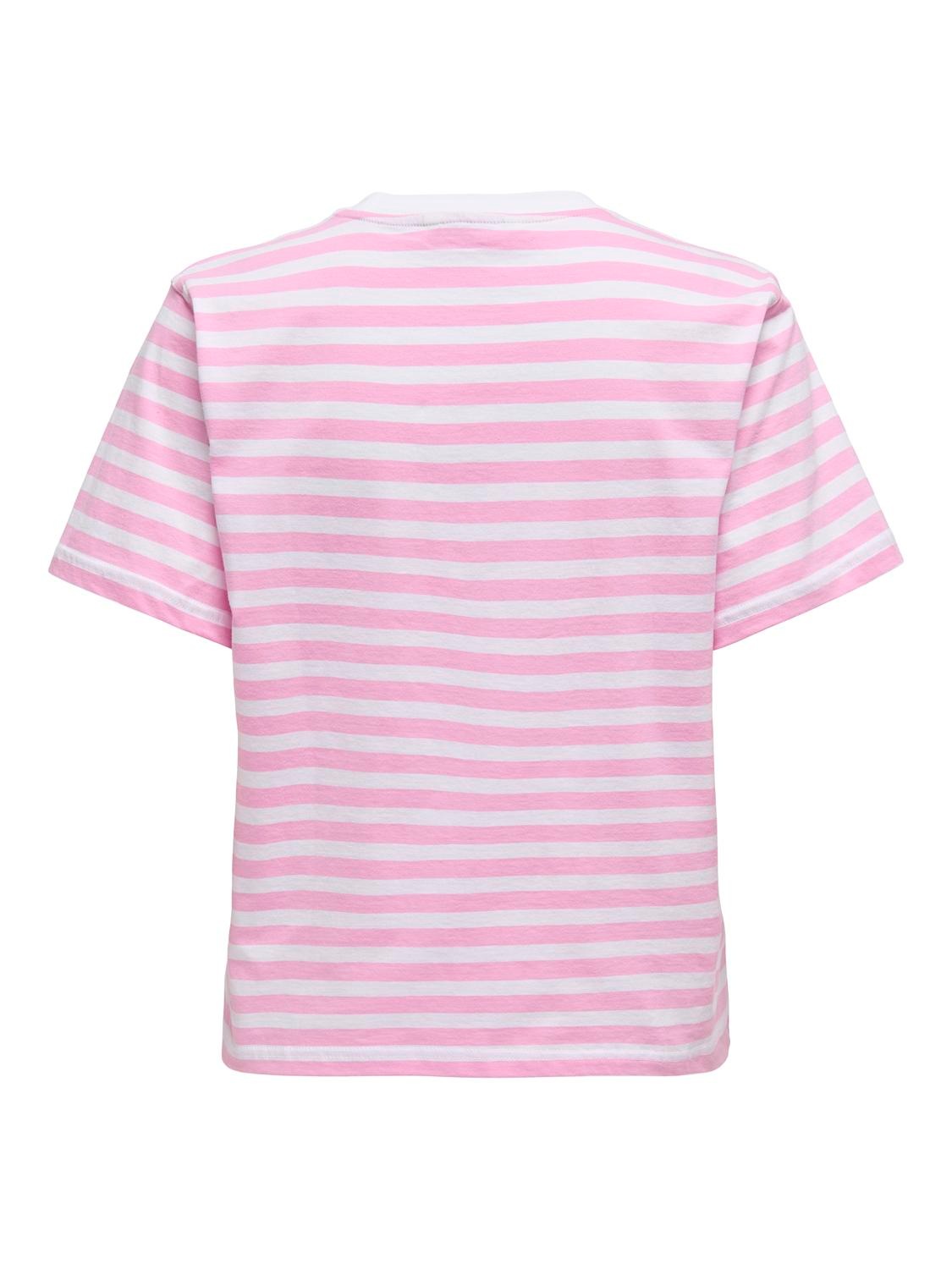 ONLY Kurzarmshirt »ONLLIVINA S/S STRIPE TEE JRS NOOS«