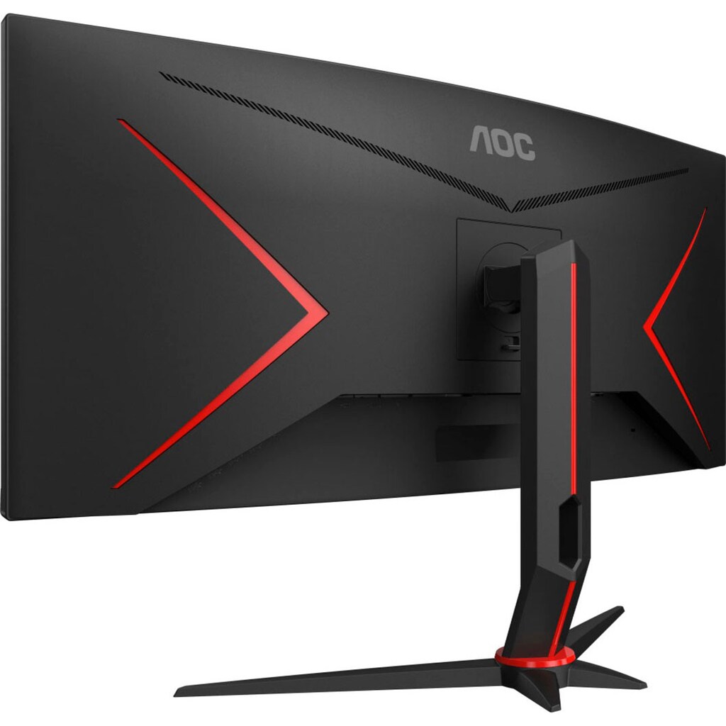 AOC Curved-Gaming-LED-Monitor »CU34G2X/BK«, 86,4 cm/34 Zoll, 3440 x 1440 px, QHD+, 1 ms Reaktionszeit, 144 Hz