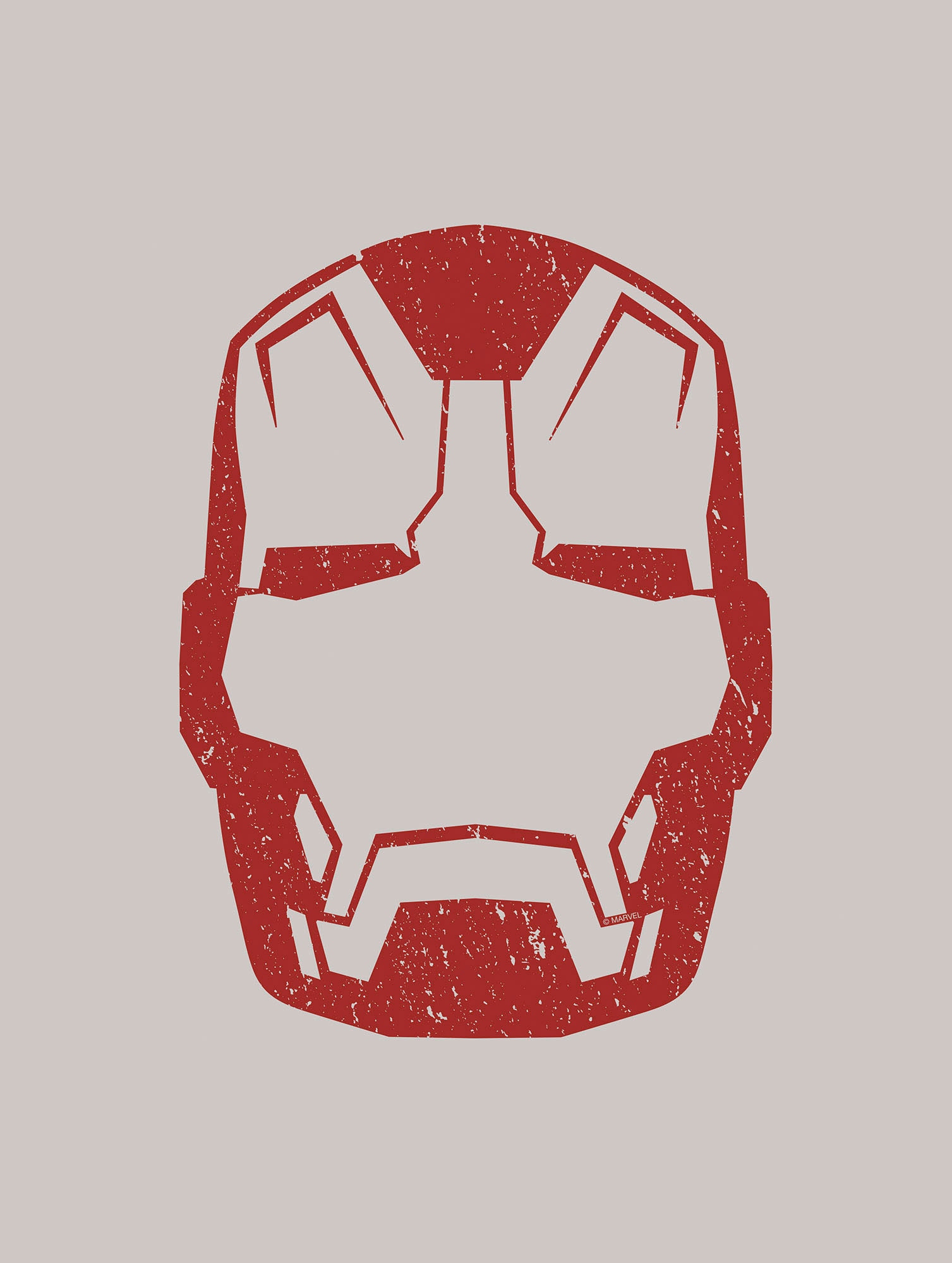 Wandbild »Iron Man Helmet MK 43«, (1 St.), Deutsches Premium-Poster Fotopapier mit...