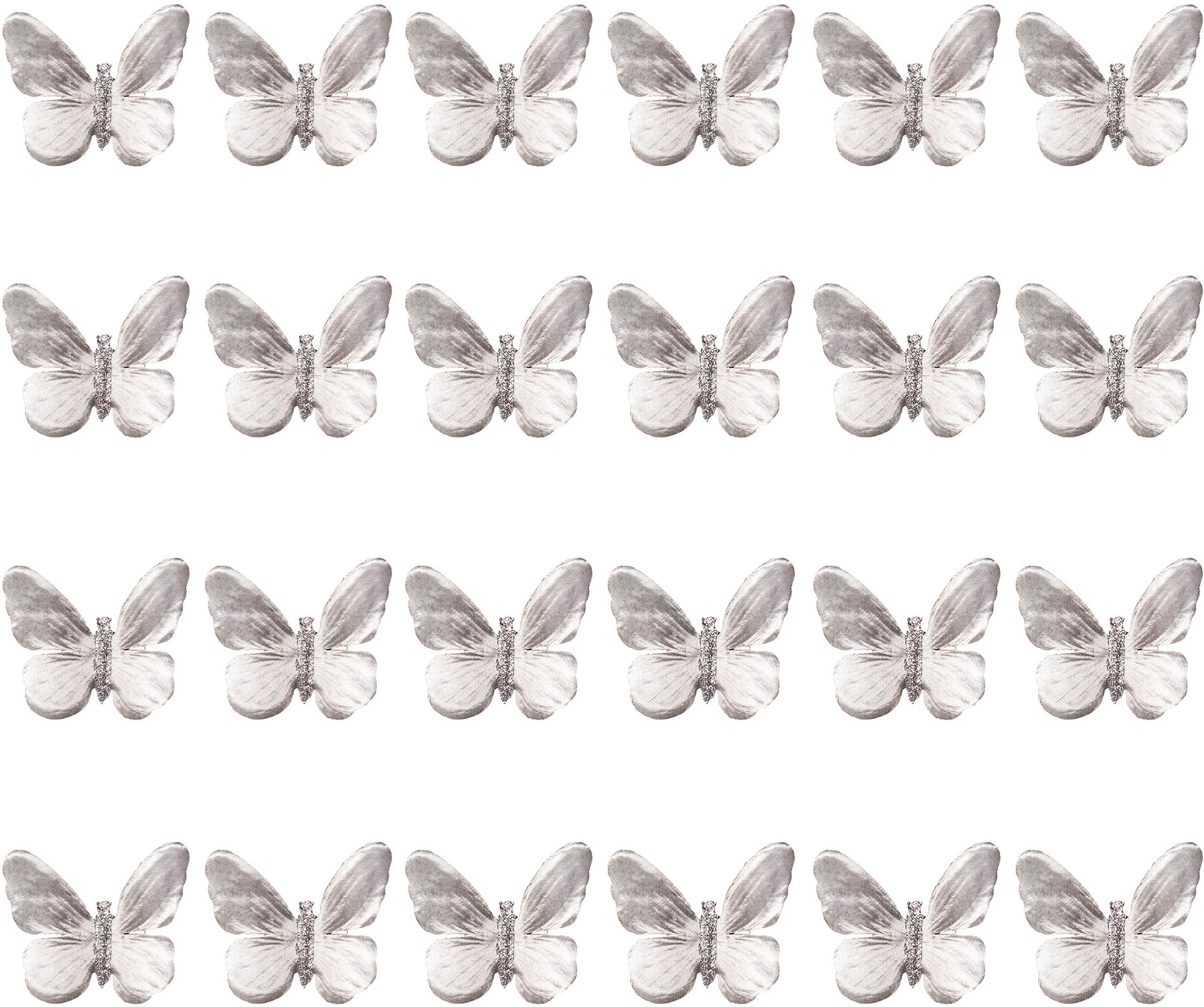 Dekoobjekt »Schmetterlinge mit Clip«, im 24er Set