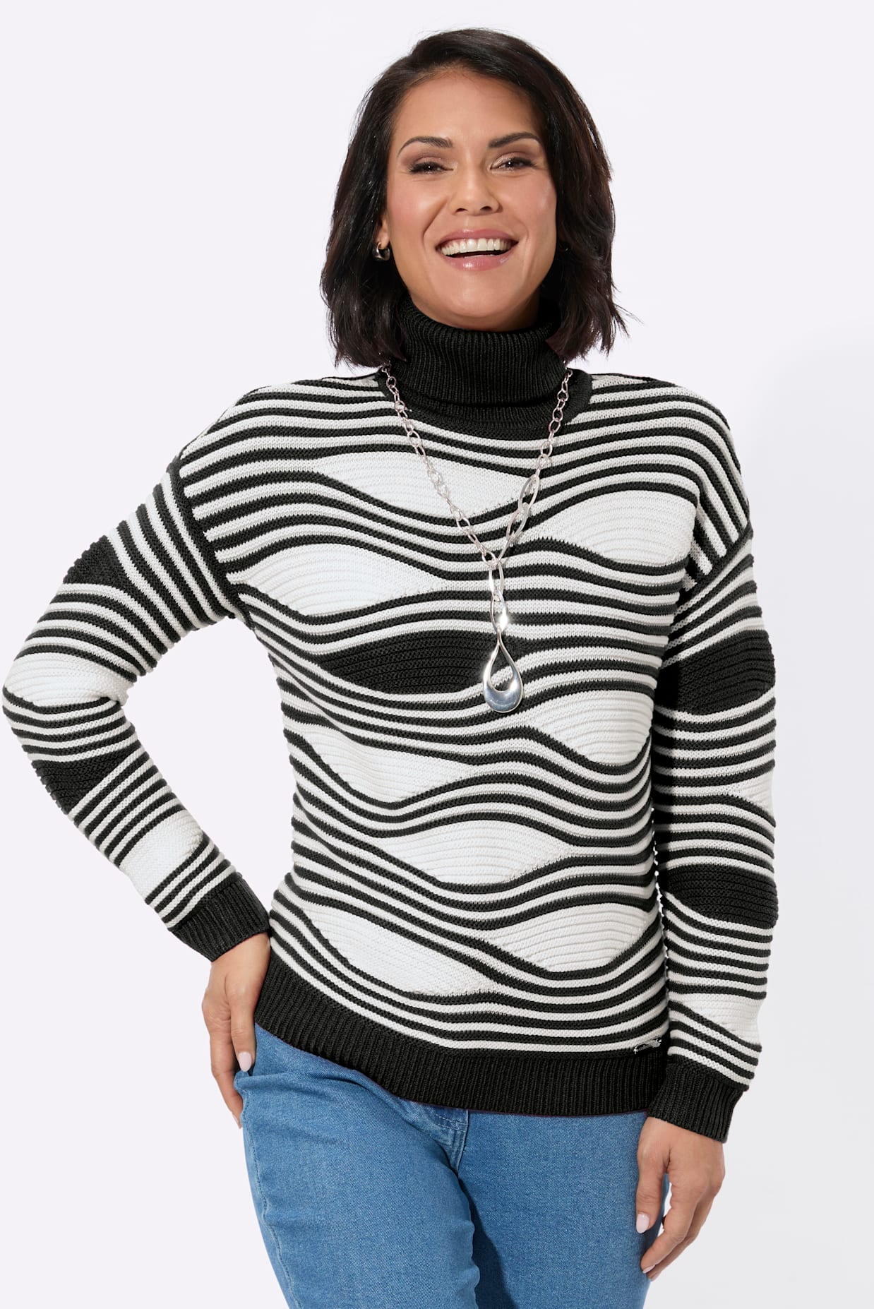 Casual Looks Rollkragenpullover »Rollkragenpullover«