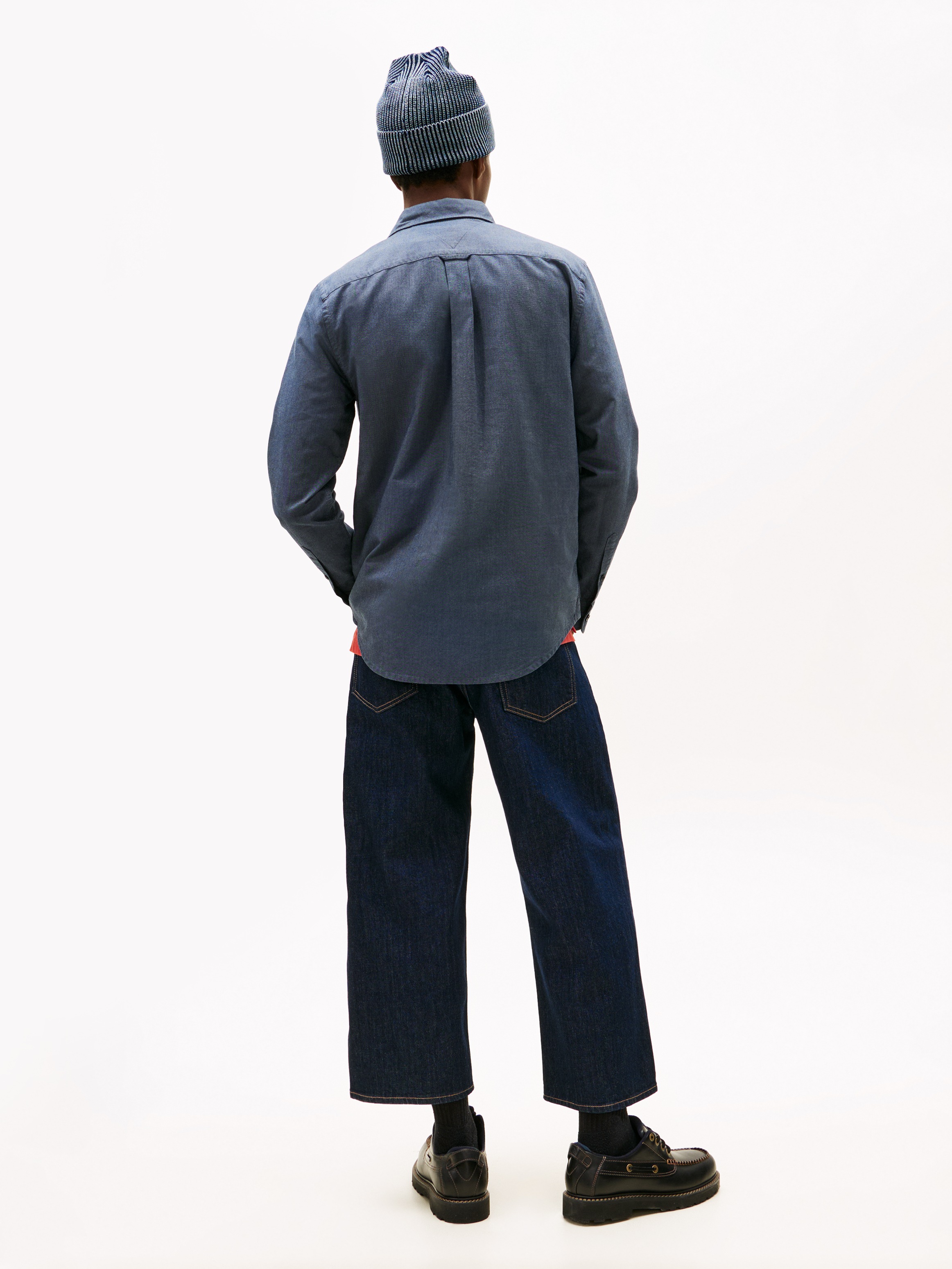 Tommy Jeans Langarmhemd »TJM OXFORD« regular fit, Button-down-Kragen, basic